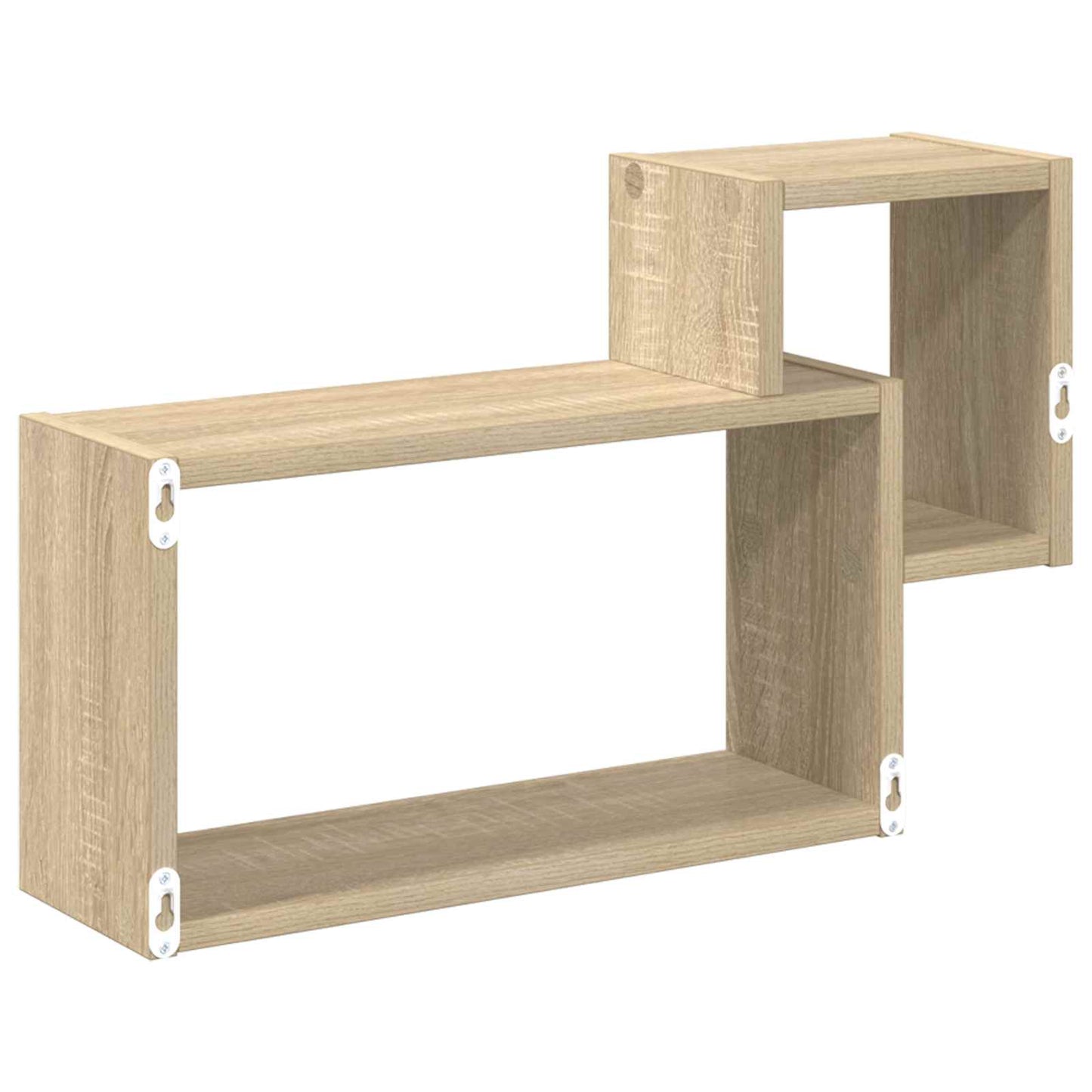vidaXL Ράφι Τοίχου Επιτοίχιο Sonoma Δρυς 55 x 15 x 35 εκ.