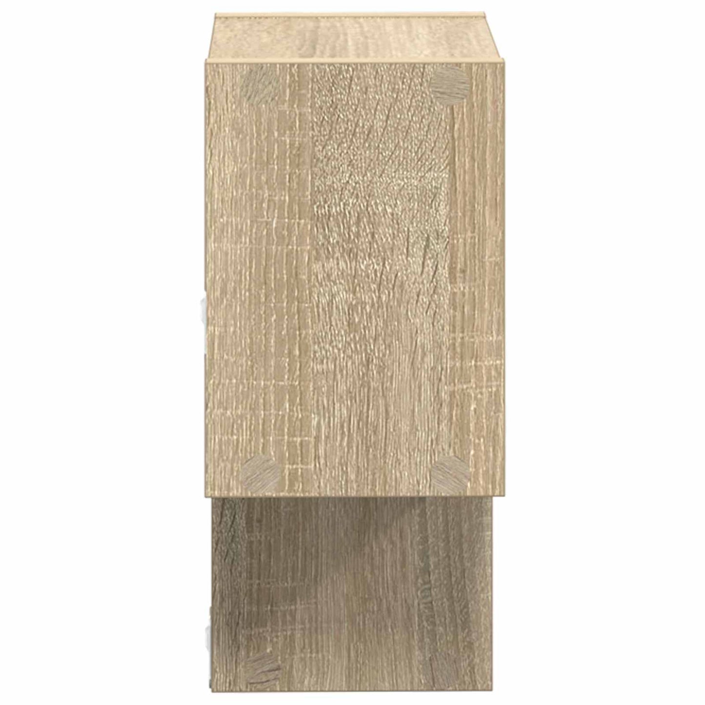 vidaXL Ράφι Τοίχου Επιτοίχιο Sonoma Δρυς 55 x 15 x 35 εκ.