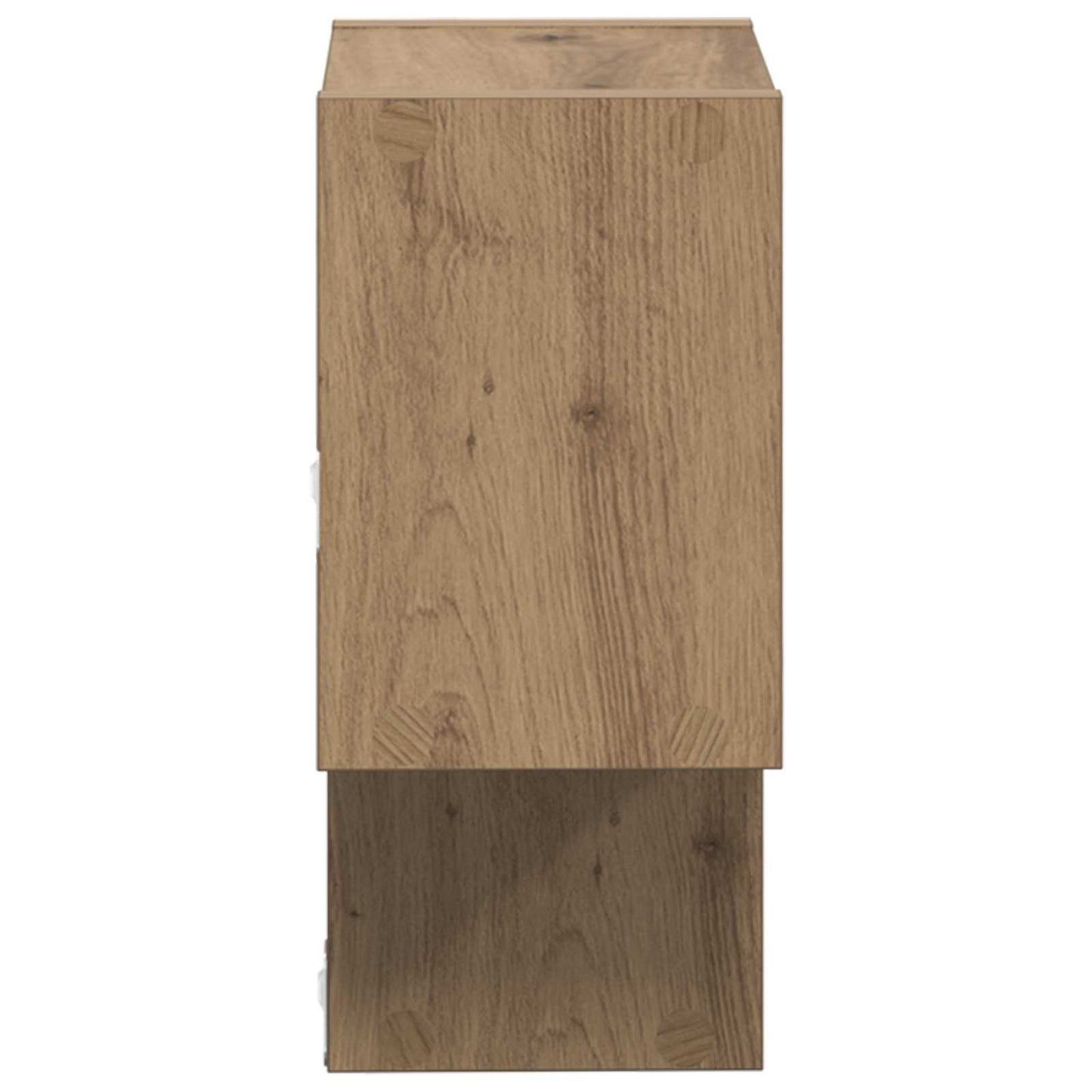 vidaXL Ράφι Τοίχου Επιτοίχιο Artisan Δρυς 55 x 15 x 35 εκ.