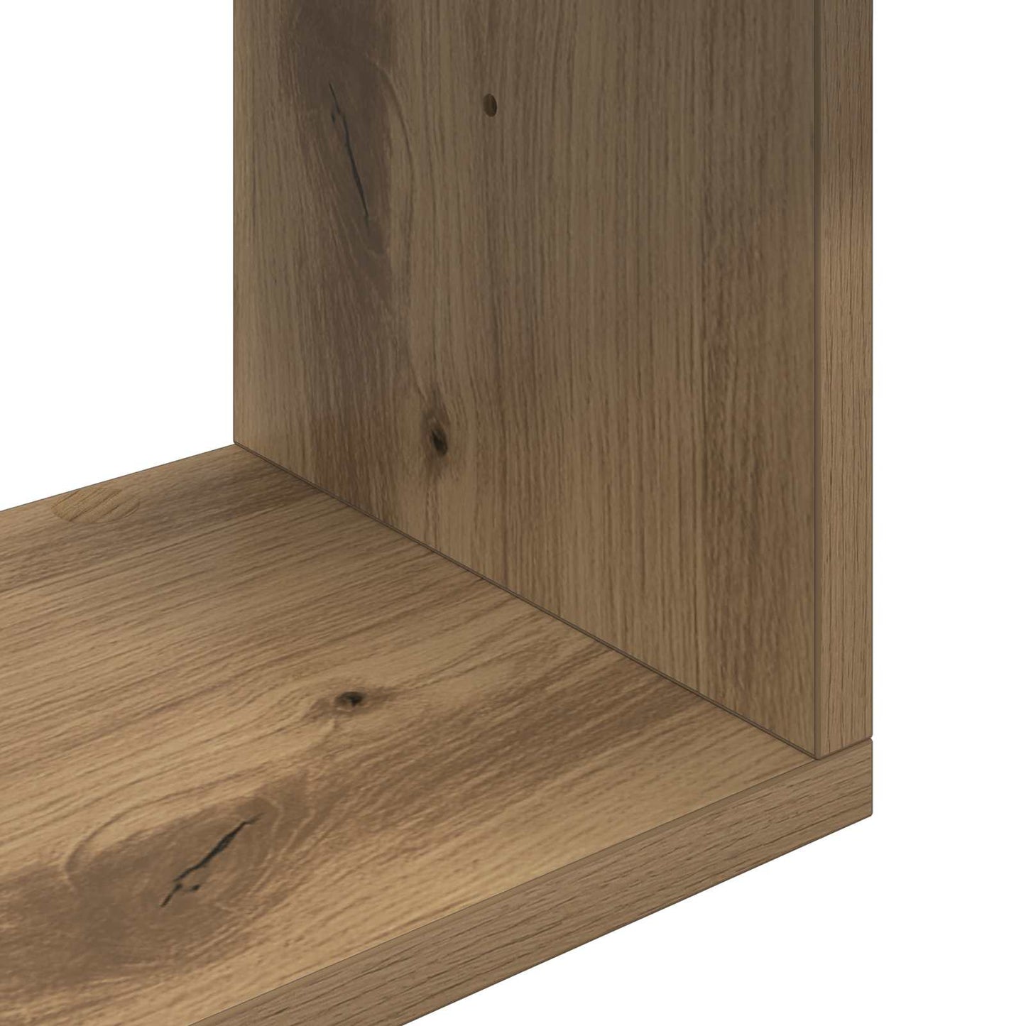 vidaXL Ράφι Τοίχου Επιτοίχιο Artisan Δρυς 95 x 20 x 69,5 εκ.