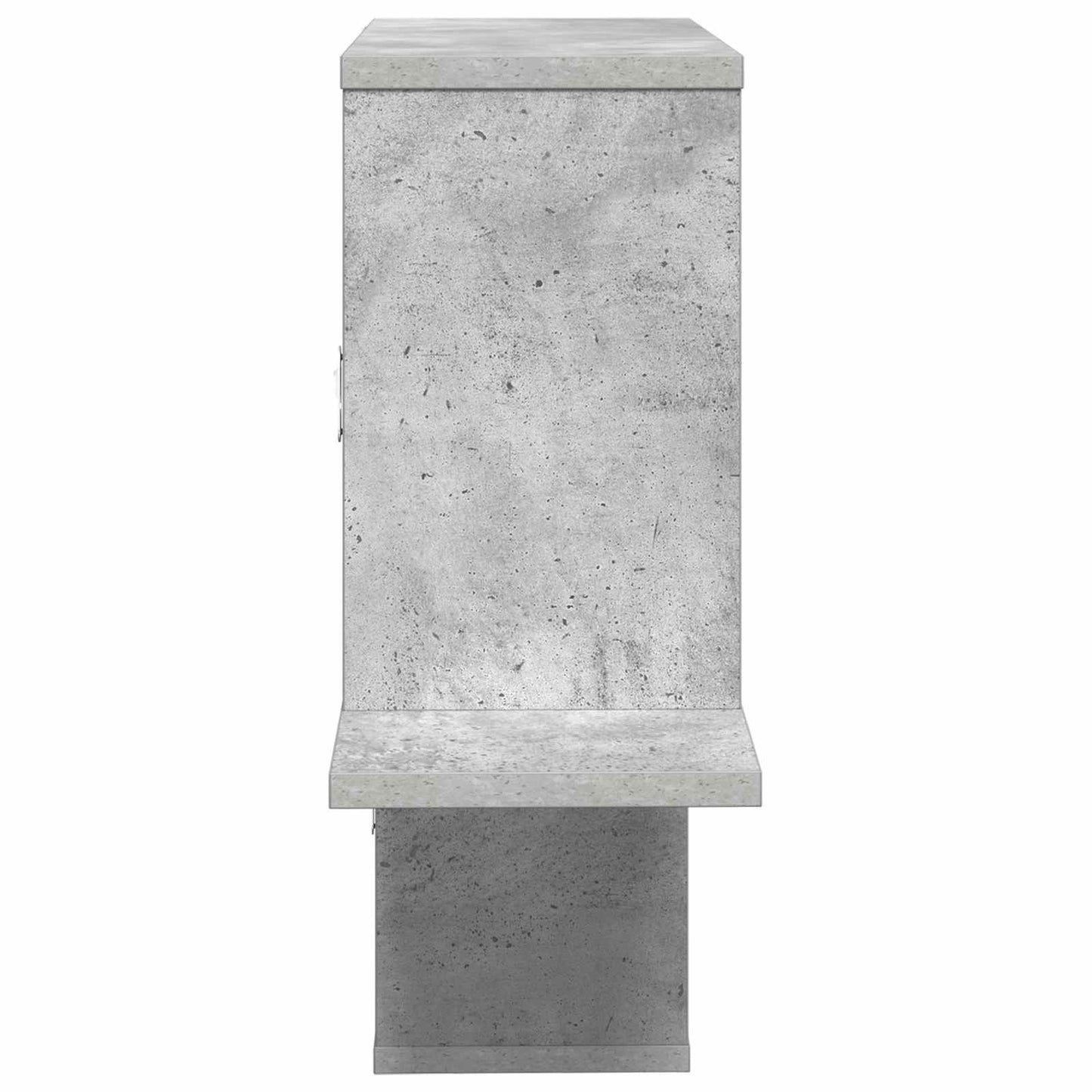 vidaXL Ράφι Τοίχου Γκρι Σκυροδέματος 122 x 18 x 60 εκ.
