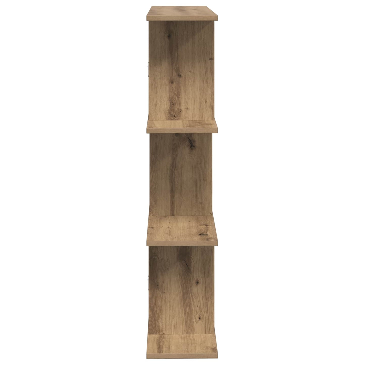 vidaXL Ράφι Τοίχου Artisan Δρυς 102 x 20 x 96 εκ Επεξεργασμένο Ξύλο