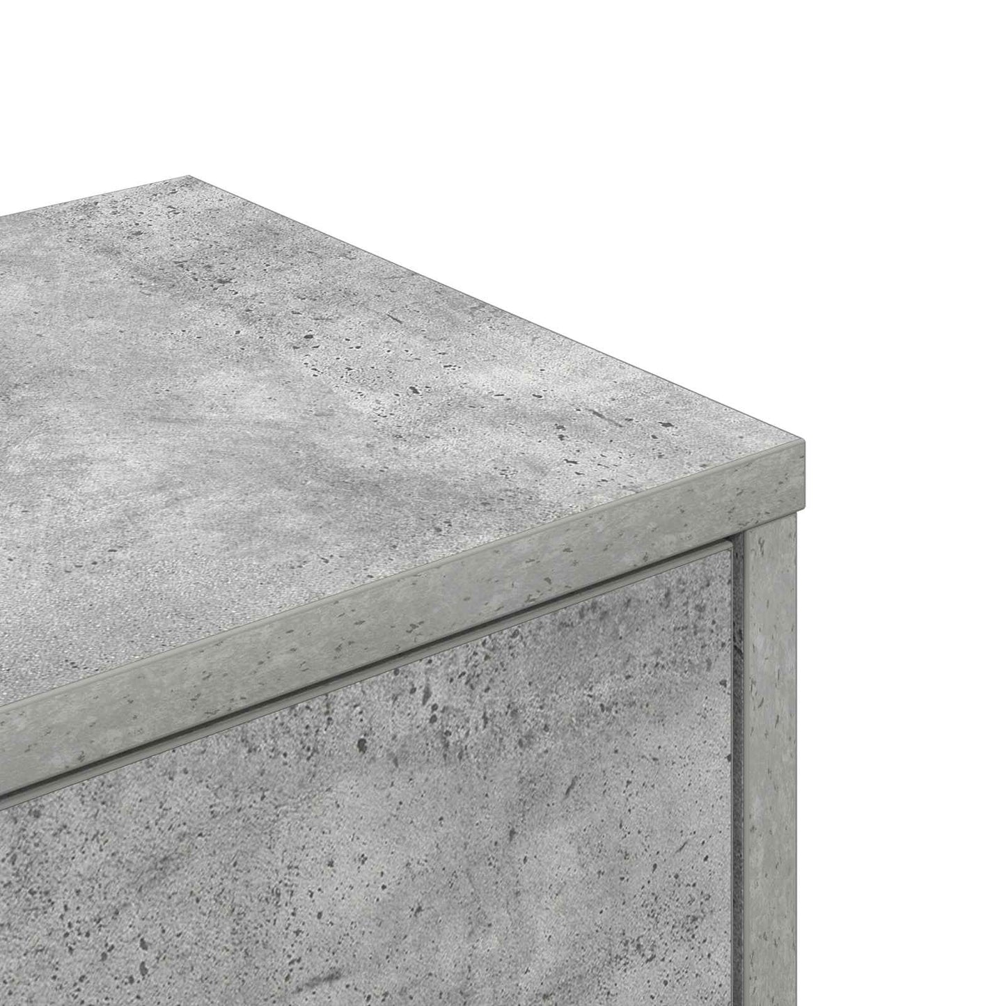 vidaXL Ράφι Γωνίας Τοίχου Γκρι Σκυροδέματος 48 x 48 x 120 εκ.