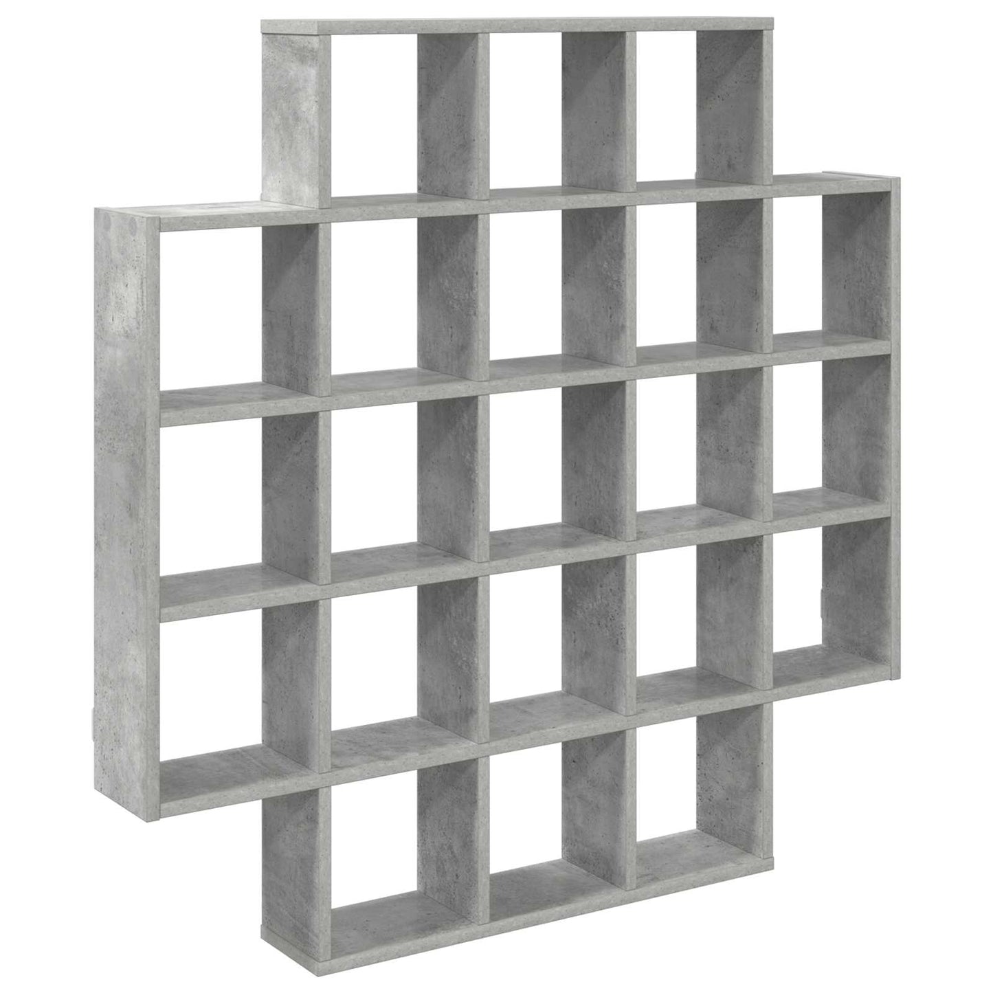 vidaXL Ράφι Τοίχου Γκρι Σκυροδέματος 100 x 13 x 100 εκ