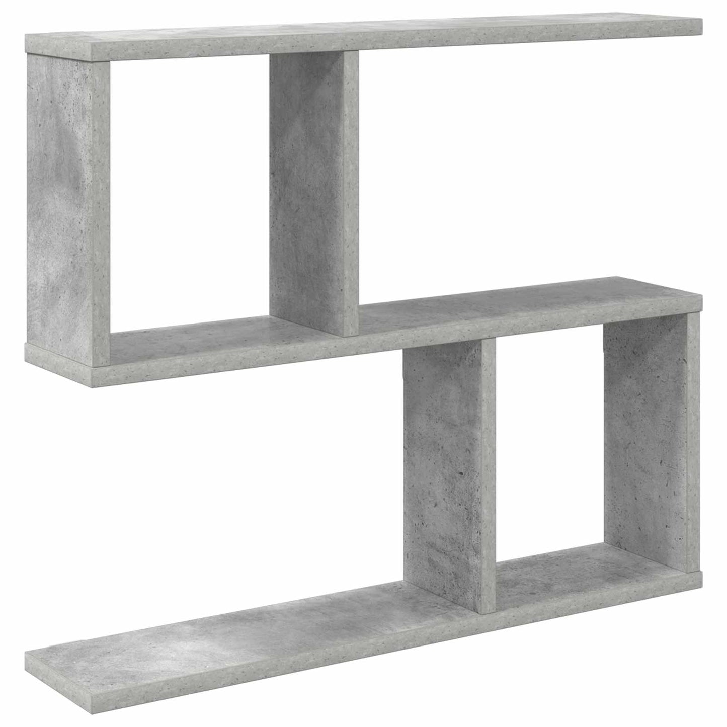 vidaXL Ράφι Τοίχου Γκρι Σκυροδέματος 60 x 12 x 50,5 εκ