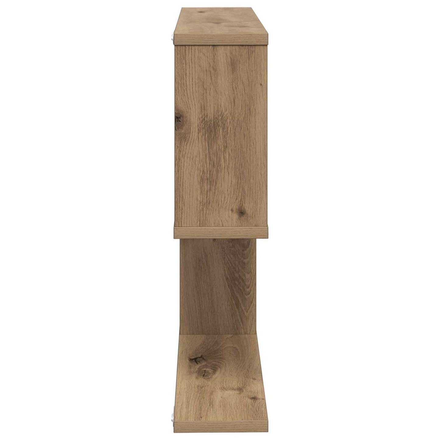 vidaXL Ράφι Τοίχου Artisan Δρυς 60 x 12 x 50,5 εκ Επεξεργασμένο Ξύλο
