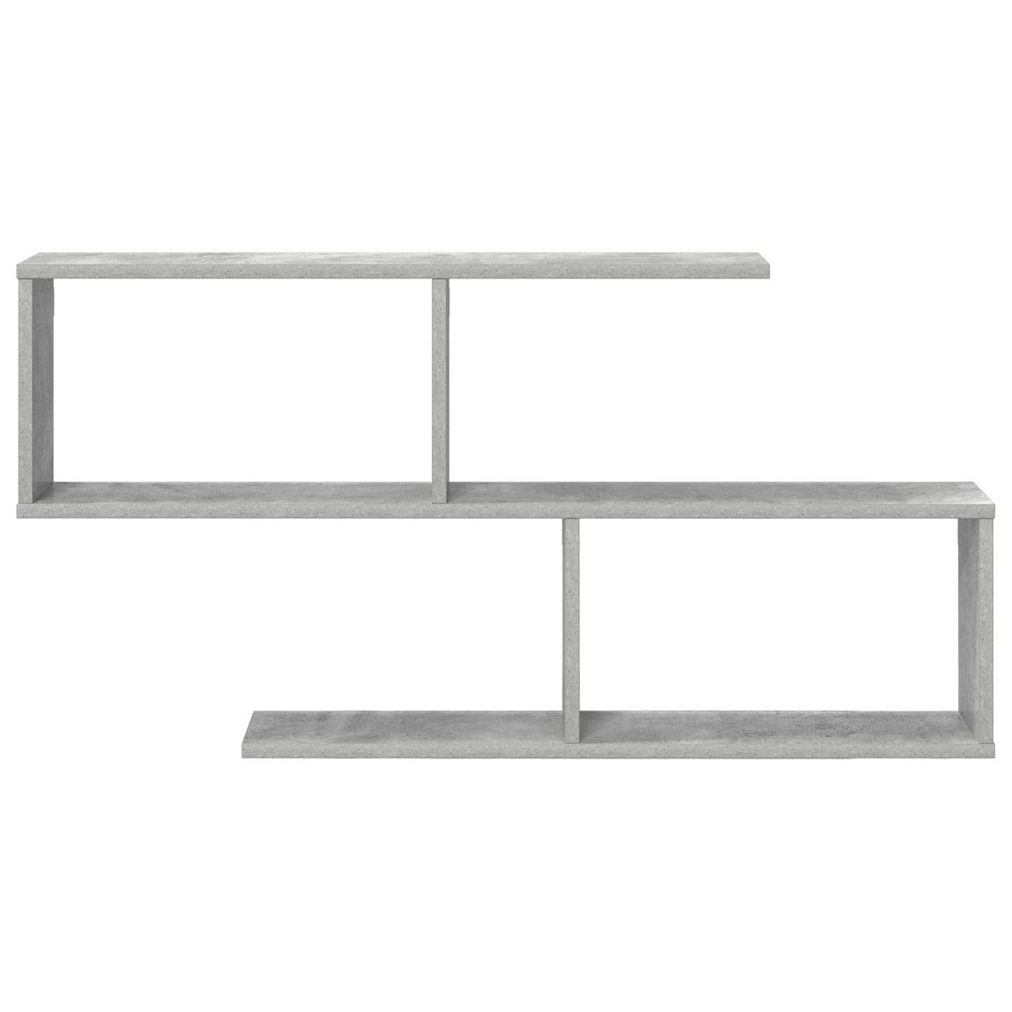 vidaXL Ράφι Τοίχου Γκρι Σκυροδέματος 100 x 12 x 50,5 εκ