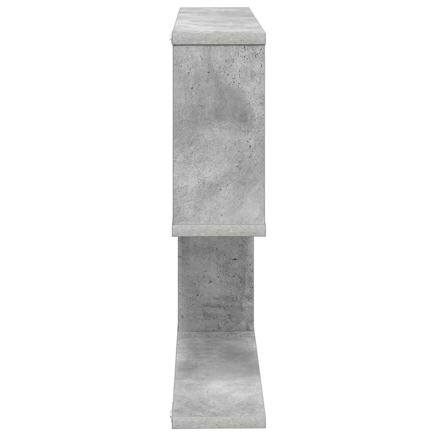 vidaXL Ράφι Τοίχου Γκρι Σκυροδέματος 100 x 12 x 50,5 εκ