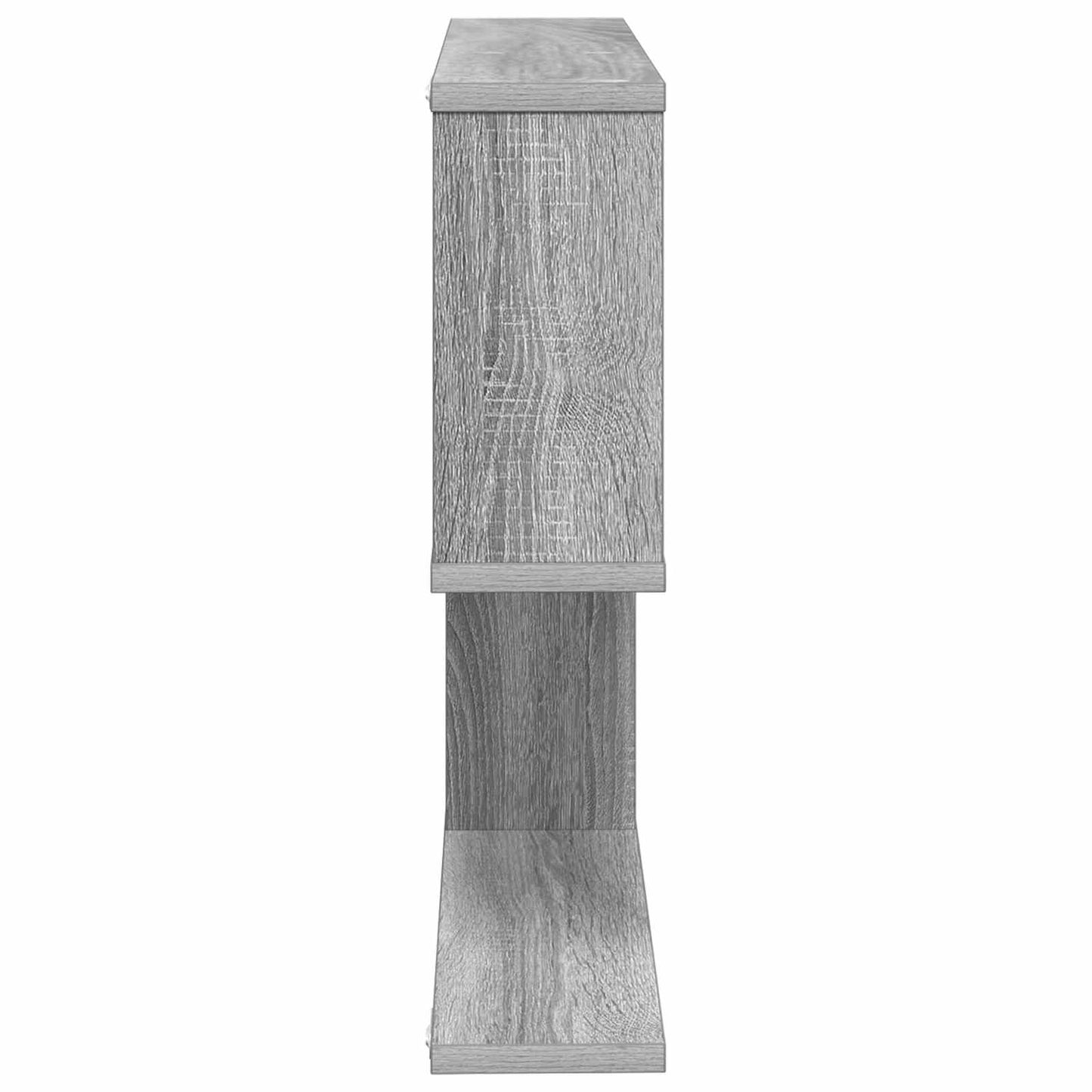 vidaXL Ράφι Τοίχου Γκρι Sonoma 100 x 12 x 50,5 εκ Επεξεργασμένο Ξύλο