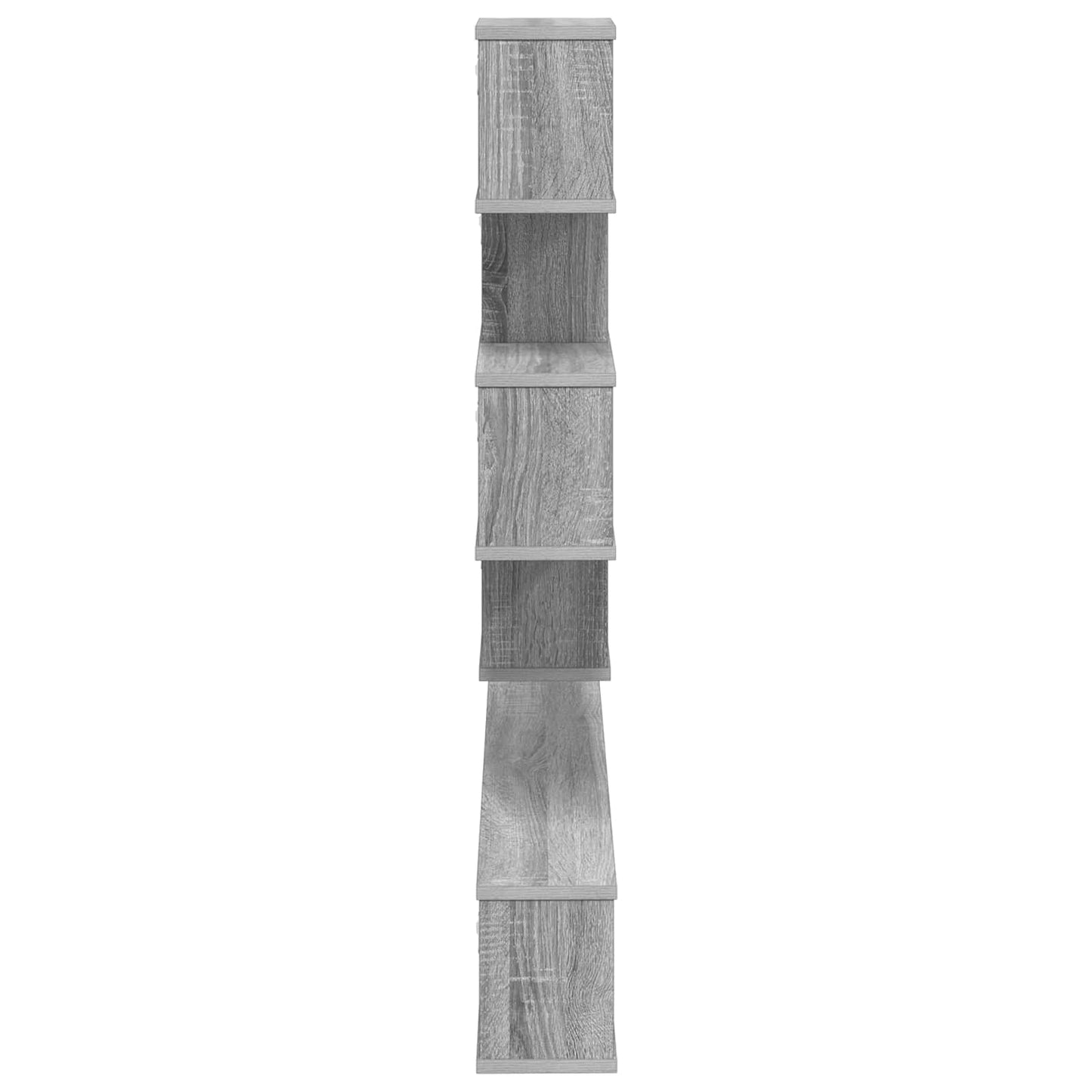 vidaXL Ράφι Τηλεόρασης Τοίχου Γκρι Sonoma 200 x 15 x 94 εκ