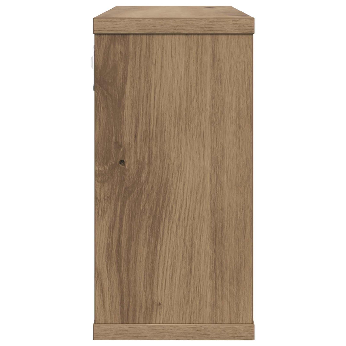 vidaXL Κρεμαστά ράφια 2 τμχ. Artisan Δρυς 80 x 15 x 30 εκ