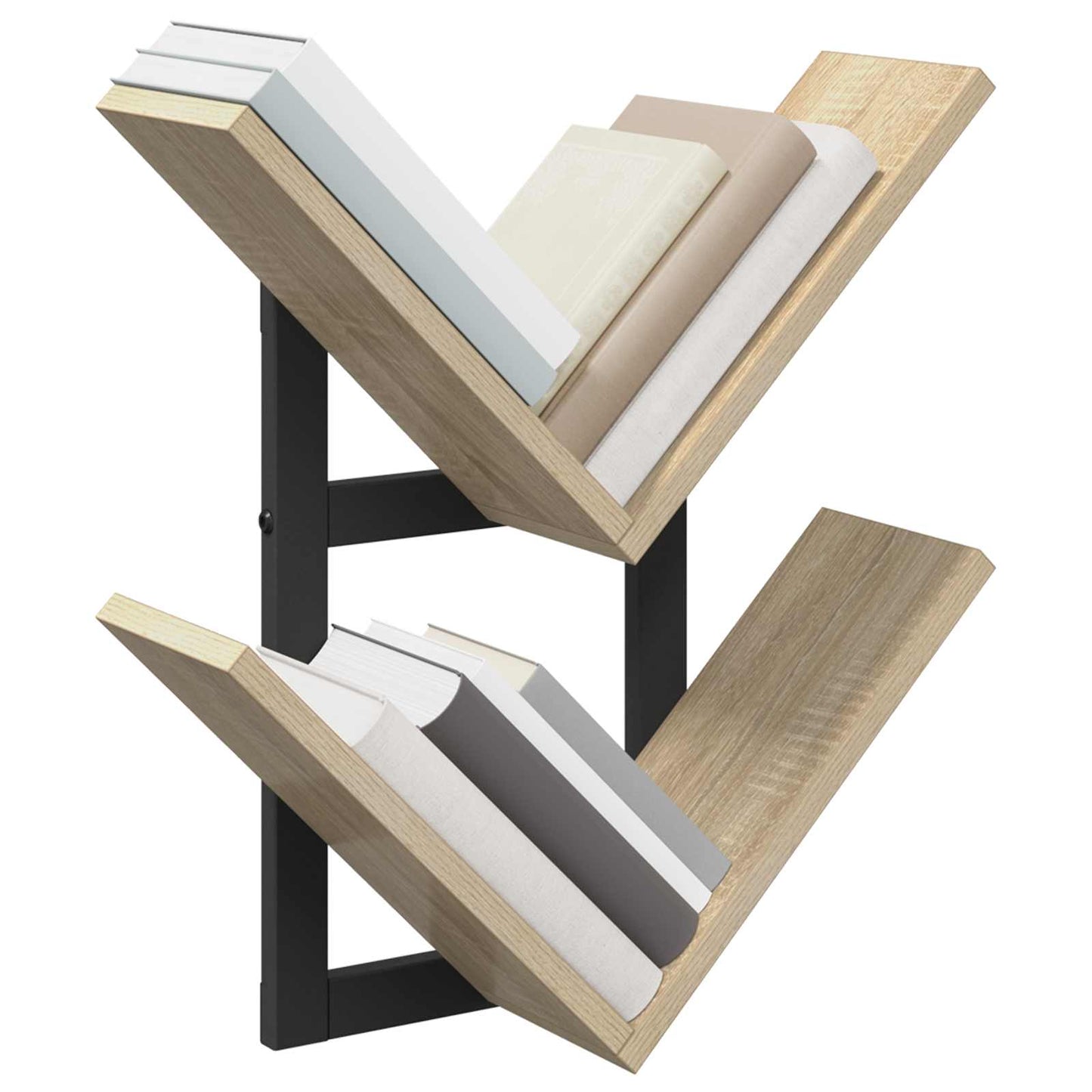 vidaXL Ράφι Τοίχου Sonoma Δρυς 43 x 15 x 47 εκ Επεξεργασμένο Ξύλο