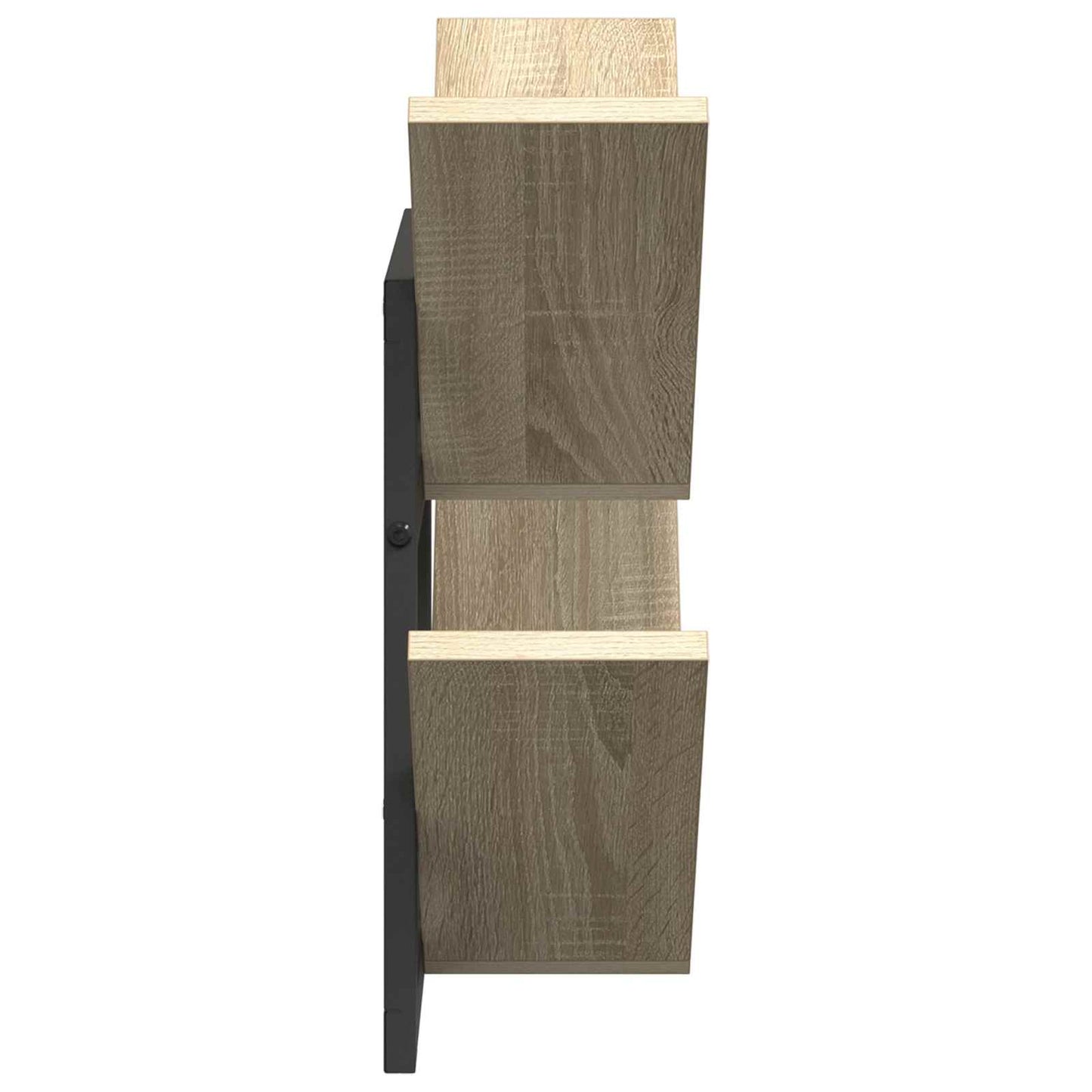 vidaXL Ράφι Τοίχου 2 τμχ. Sonoma Δρυς 43 x 15 x 47 εκ