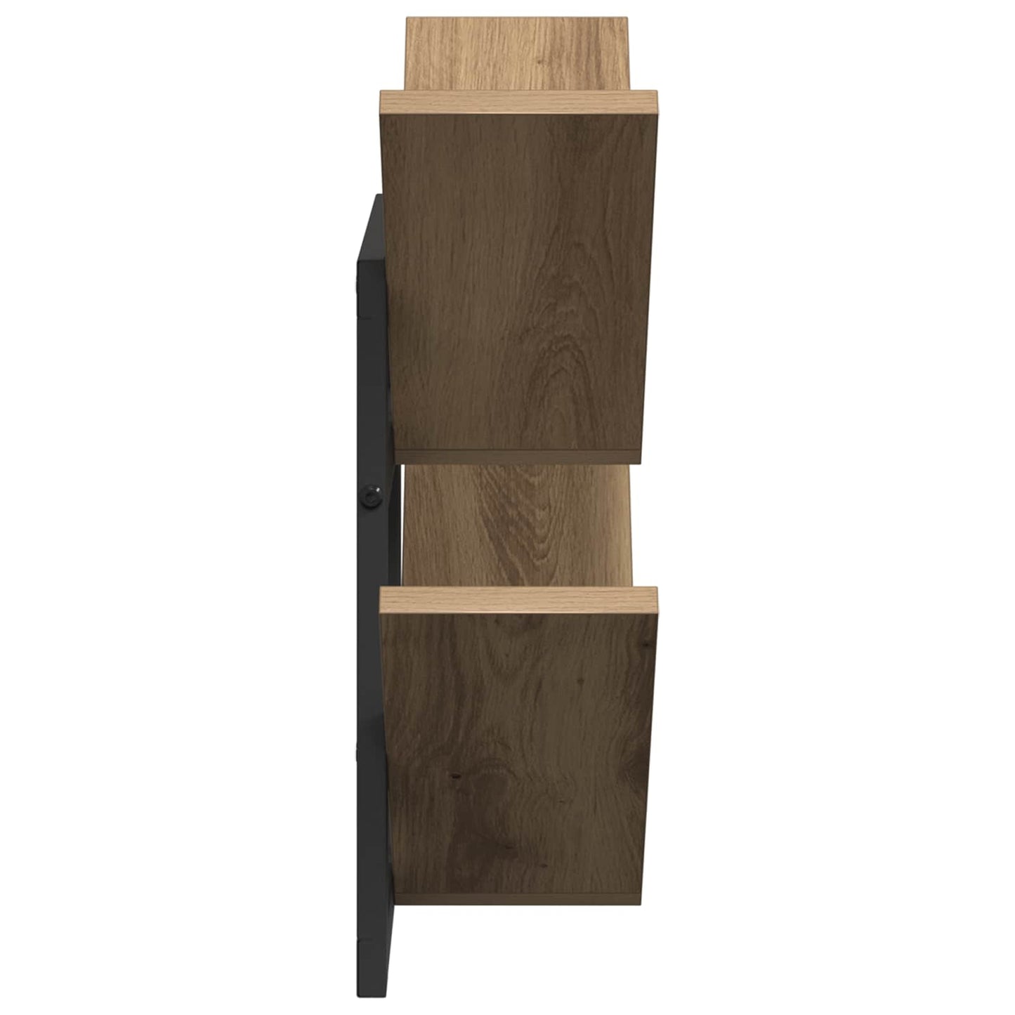 vidaXL Ράφι Τοίχου 2 τμχ. Artisan Δρυς 43 x 15 x 47 εκ
