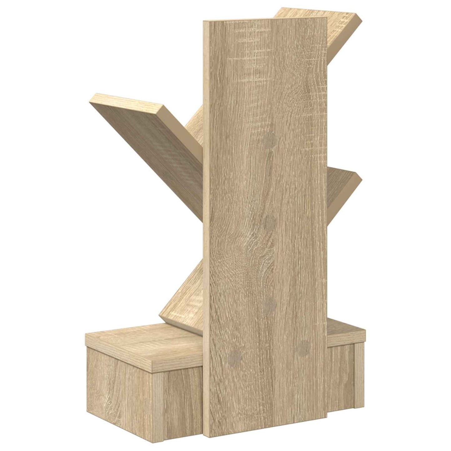 vidaXL Ράφι Δέντρων 3-Επιπέδων 30 x 18 x 48 εκ Επεξεργασμένο Ξύλο