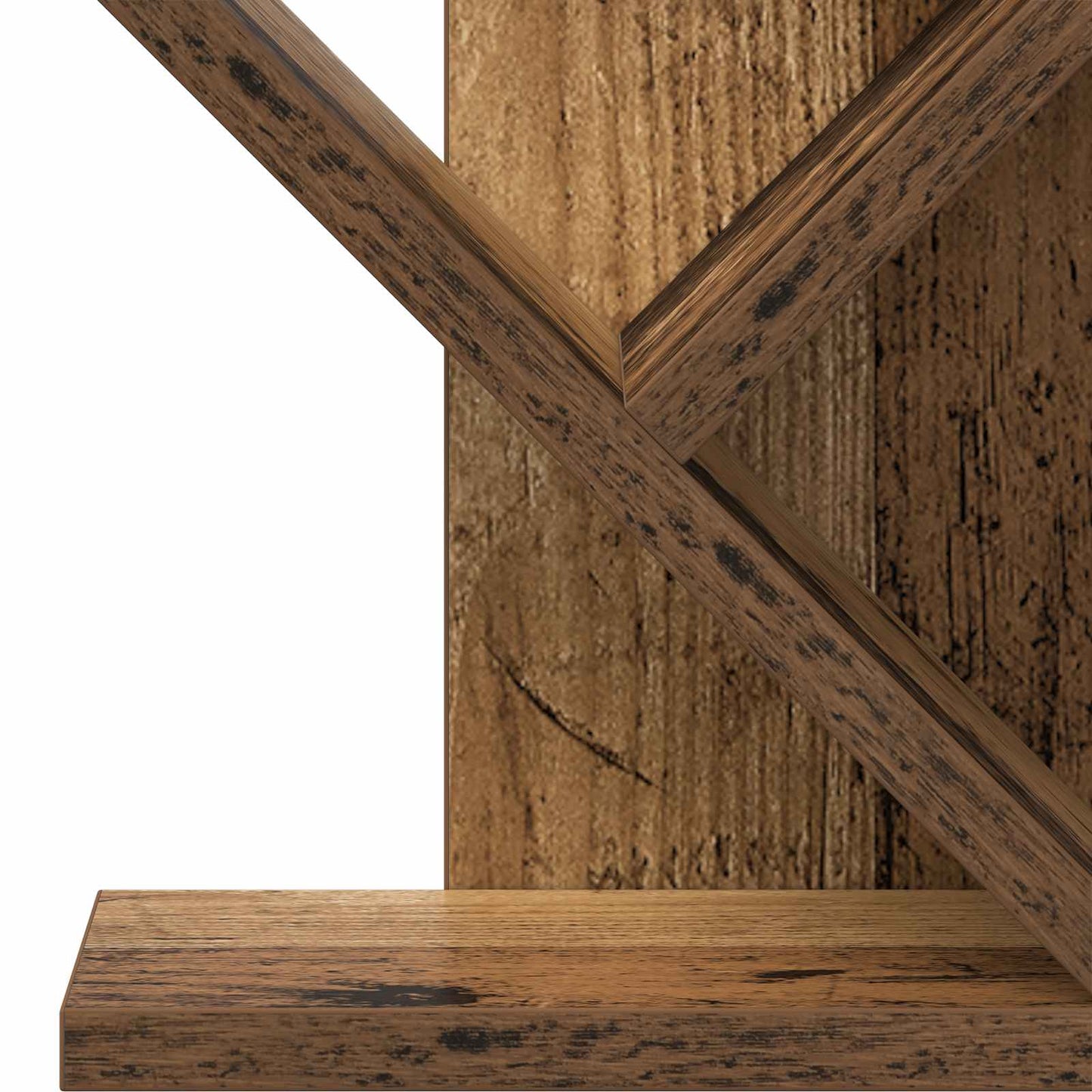 vidaXL Ράφι Δέντρων 3-Επιπέδων 30 x 18 x 48 εκ Επεξεργασμένο Ξύλο