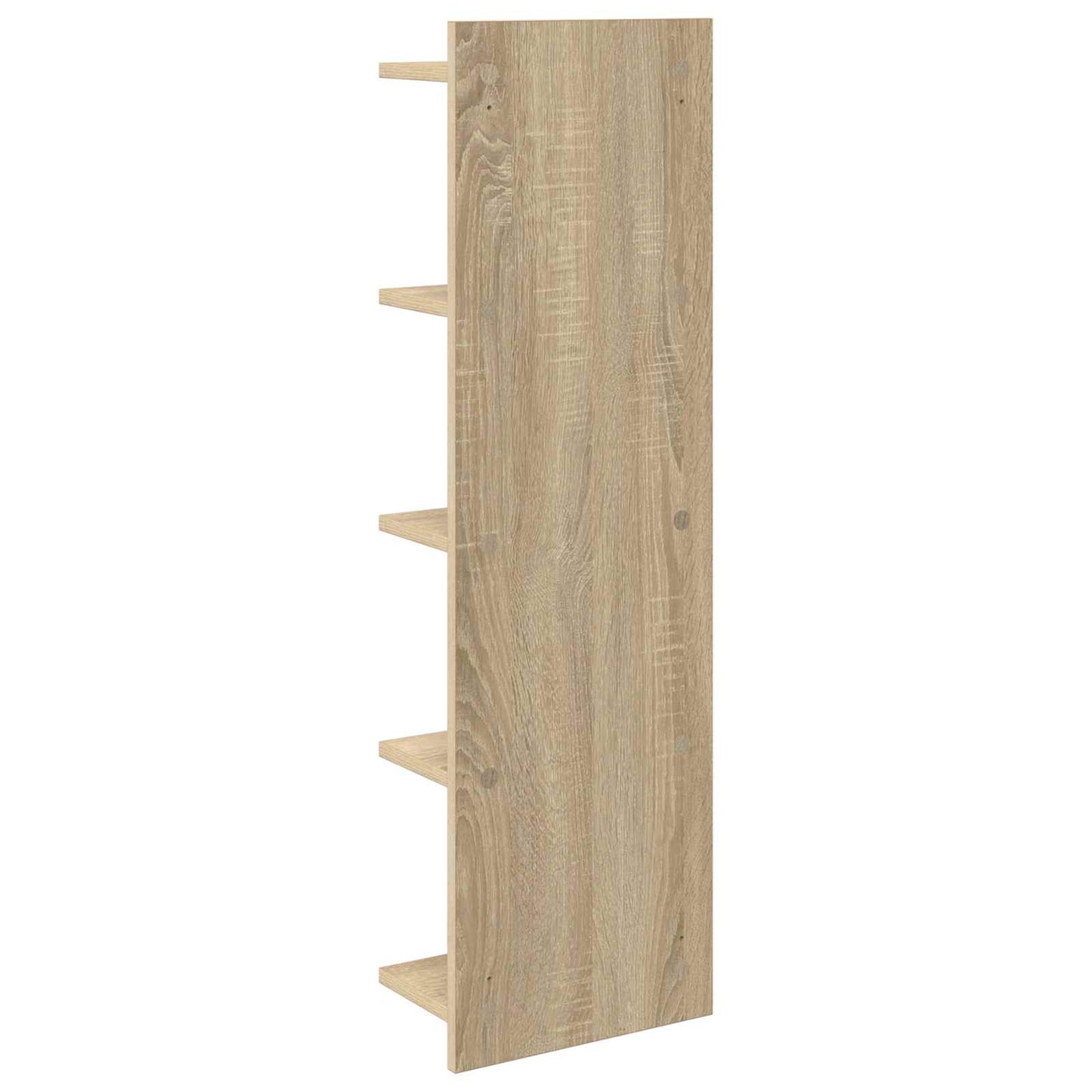 vidaXL Ράφι Τοίχου 2 τμχ. Sonoma Δρυς 30 x 15 x 100 εκ
