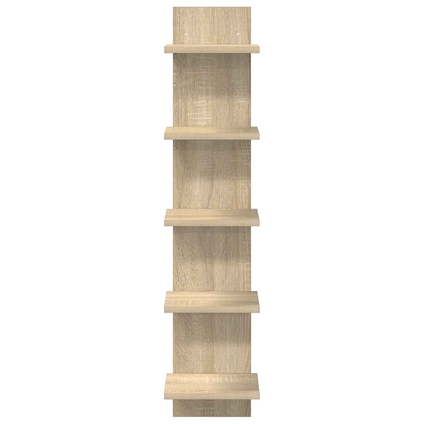 vidaXL Ράφι Τοίχου Sonoma Δρυς 22 x 15 x 100 εκ Επεξεργασμένο Ξύλο