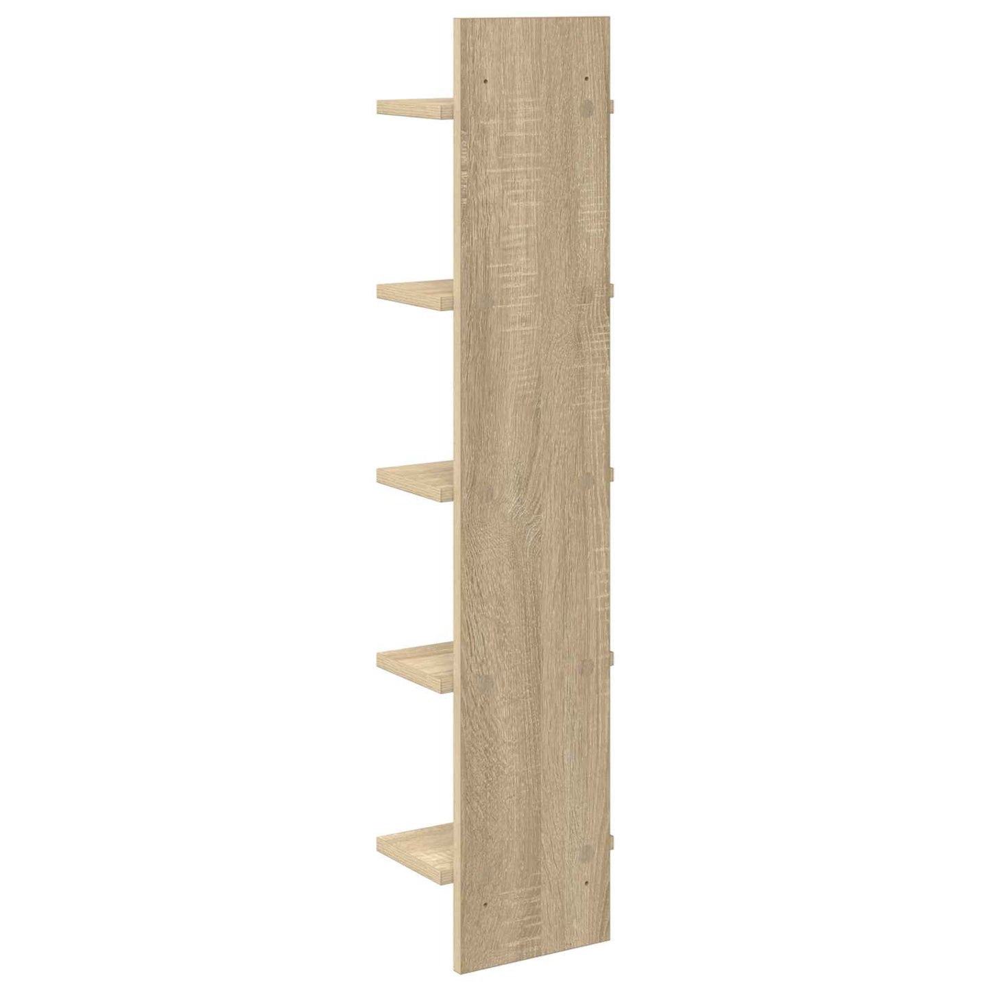 vidaXL Ράφι Τοίχου 2 pcs Sonoma Δρυς 22 x 15 x 100 εκ
