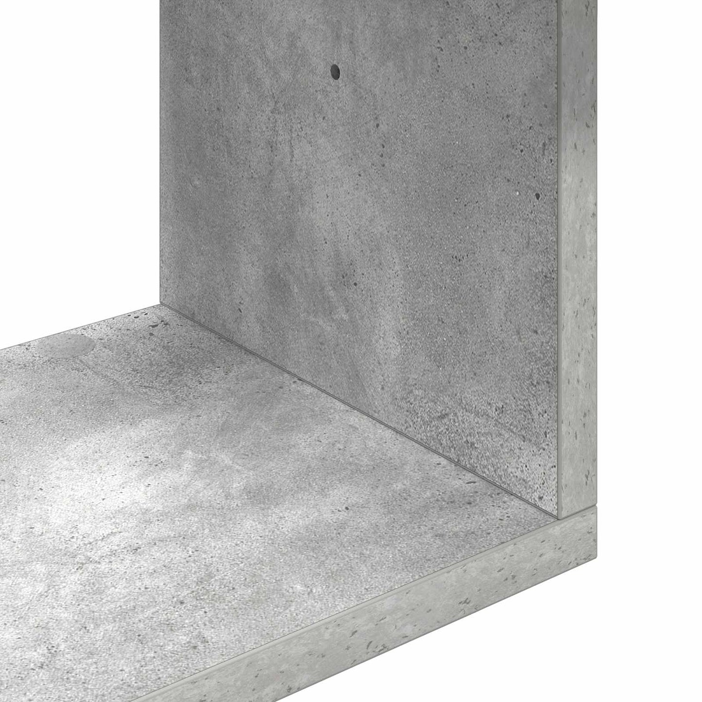 vidaXL Ράφι Τοίχου Γκρι Σκυροδέματος 130 x 10 x 50 εκ.