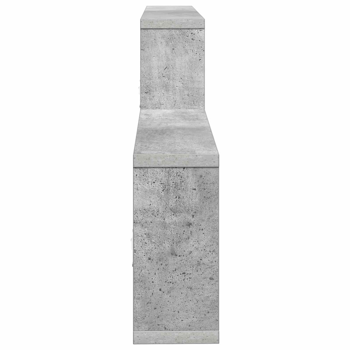 vidaXL Ράφι Τοίχου Γκρι Σκυροδέματος 130 x 10 x 50 εκ.
