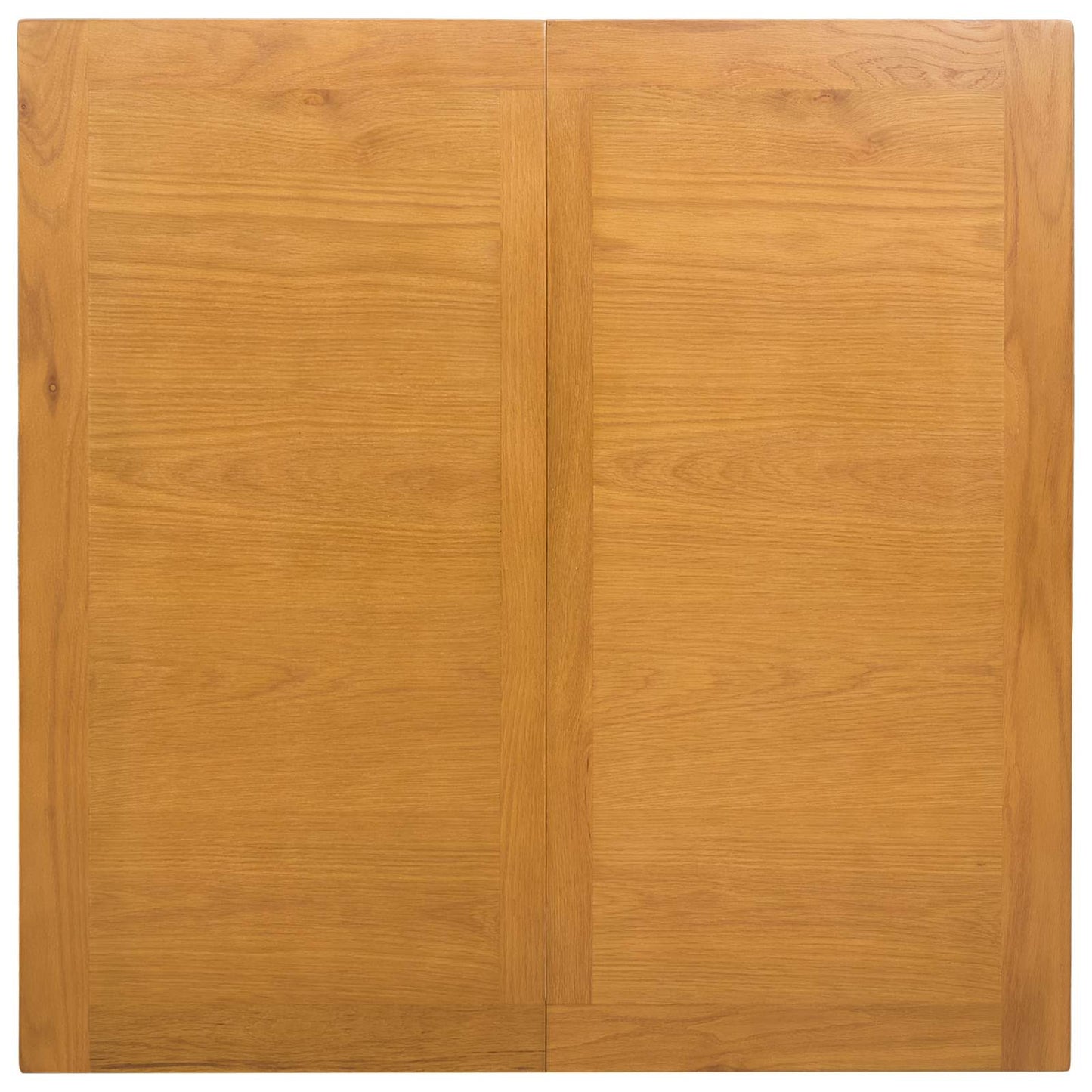 vidaXL Τραπεζαρία 90 x 90 x 75 cm Στερεό Ξύλο Δρυός Φυσικό τετράγωνο