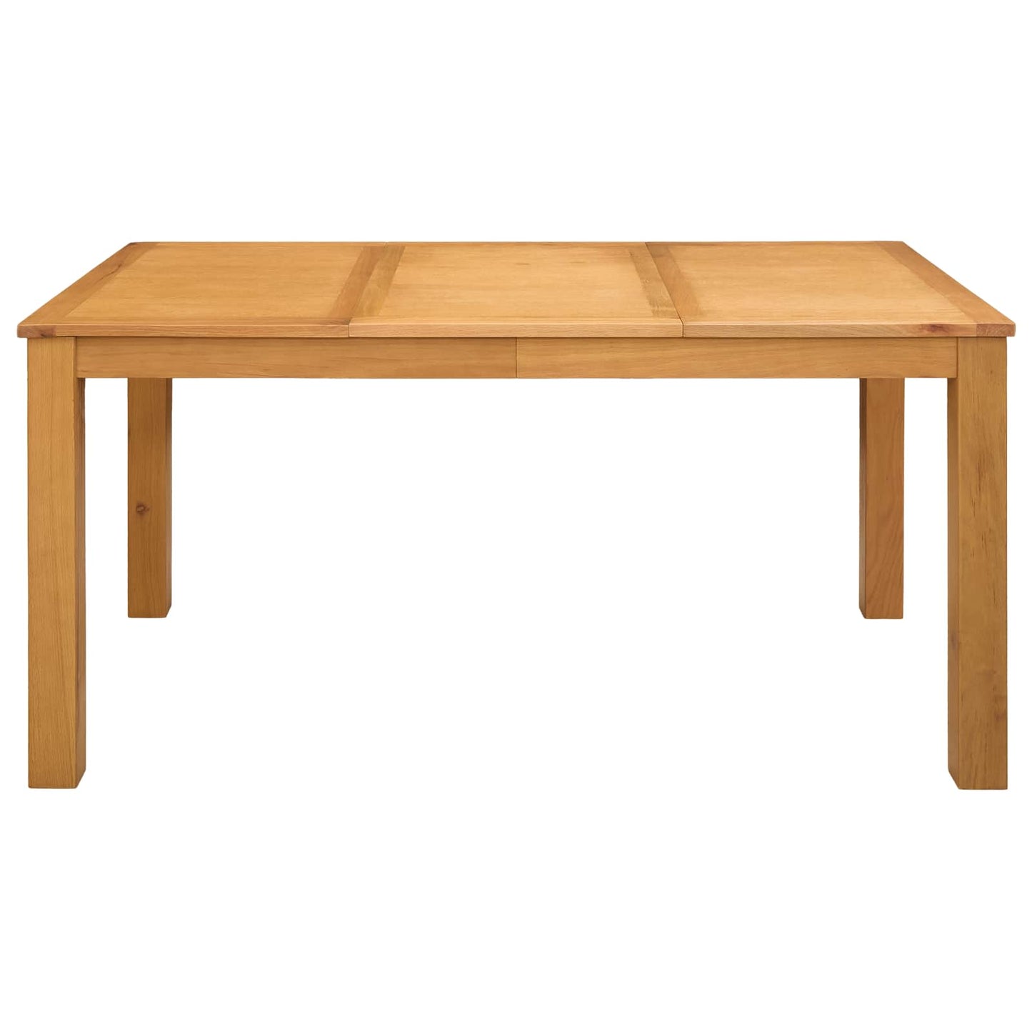 vidaXL Τραπεζαρία 150 x 85 x 75 εκ Στερεό Ξύλο Δρυός Φυσικό Ορθογώνιος