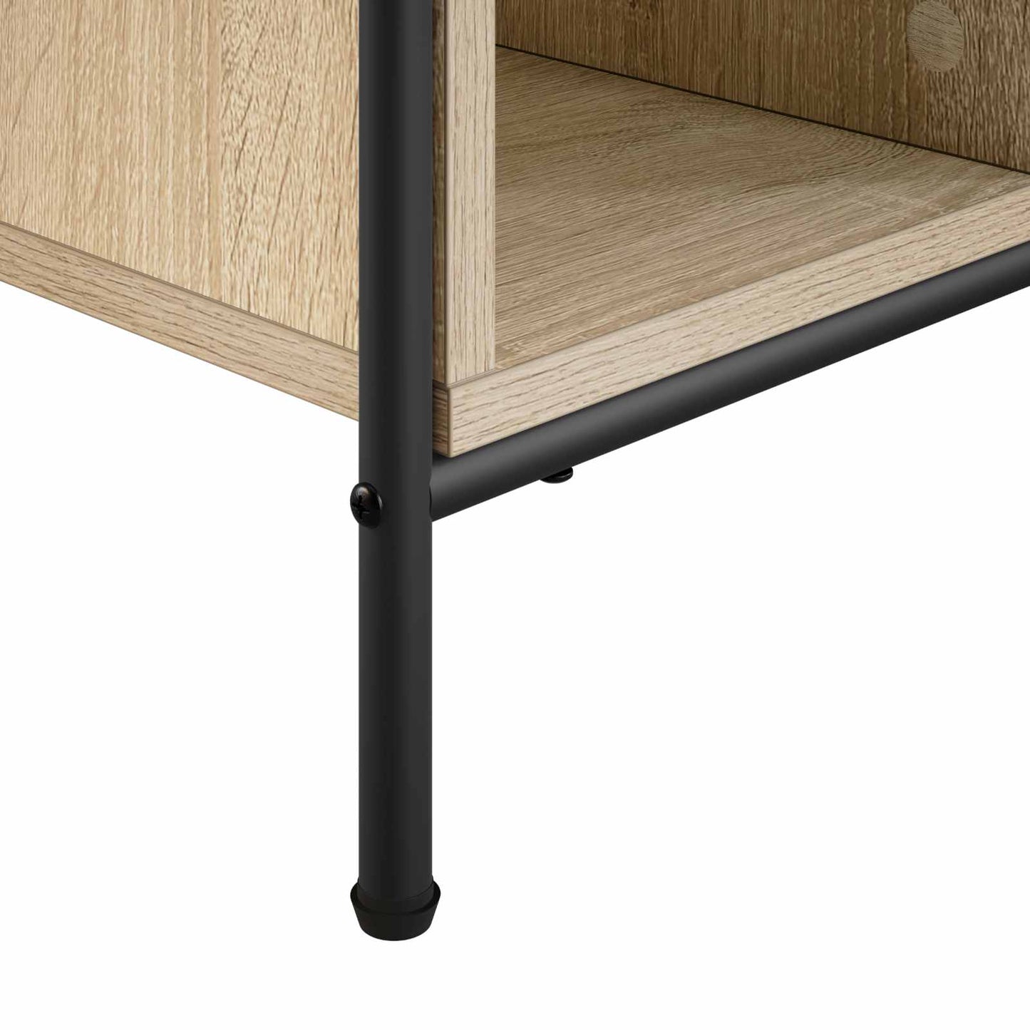 vidaXL Τραπεζάκι σαλονιού Sonoma Δρυς 50 x 49 x 41 εκ.