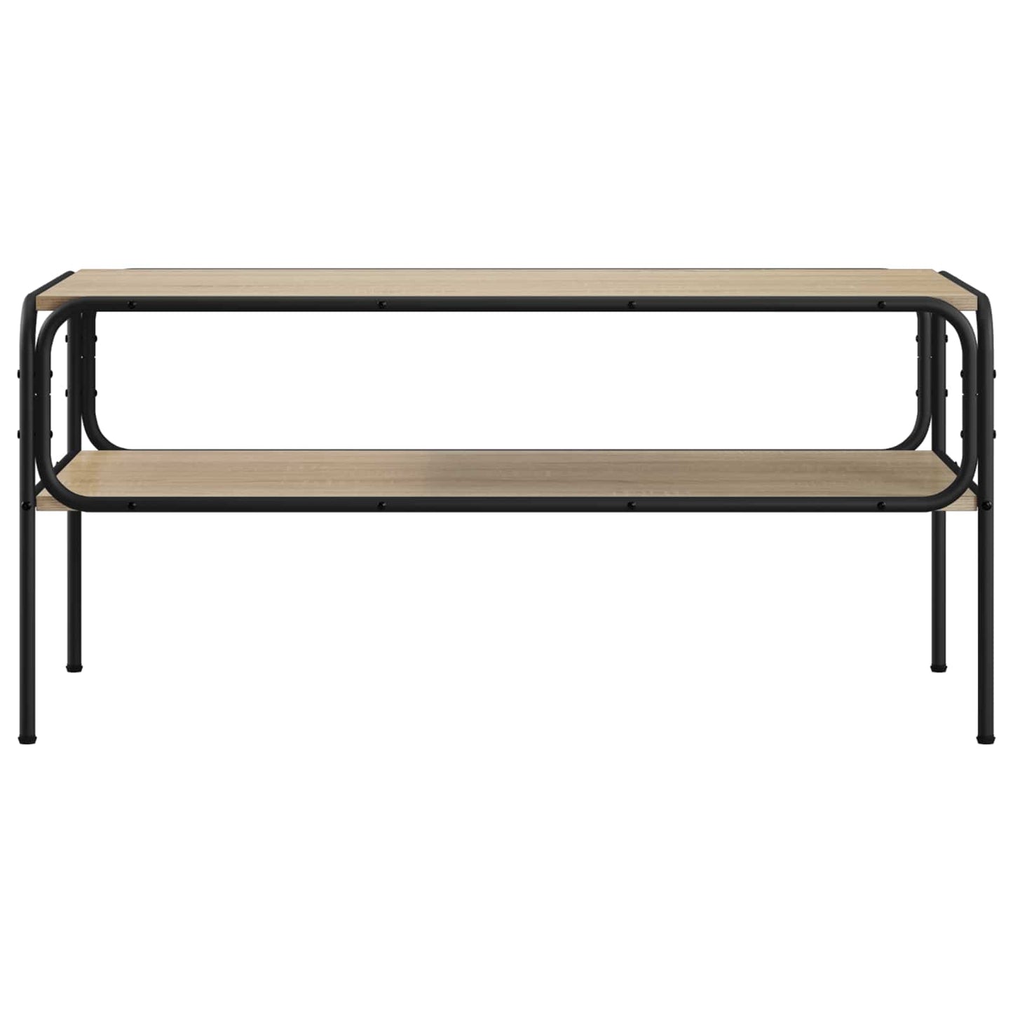 vidaXL Τραπεζάκι Πλευράς Sonoma Δρυς 100 x 50 x 46 εκ