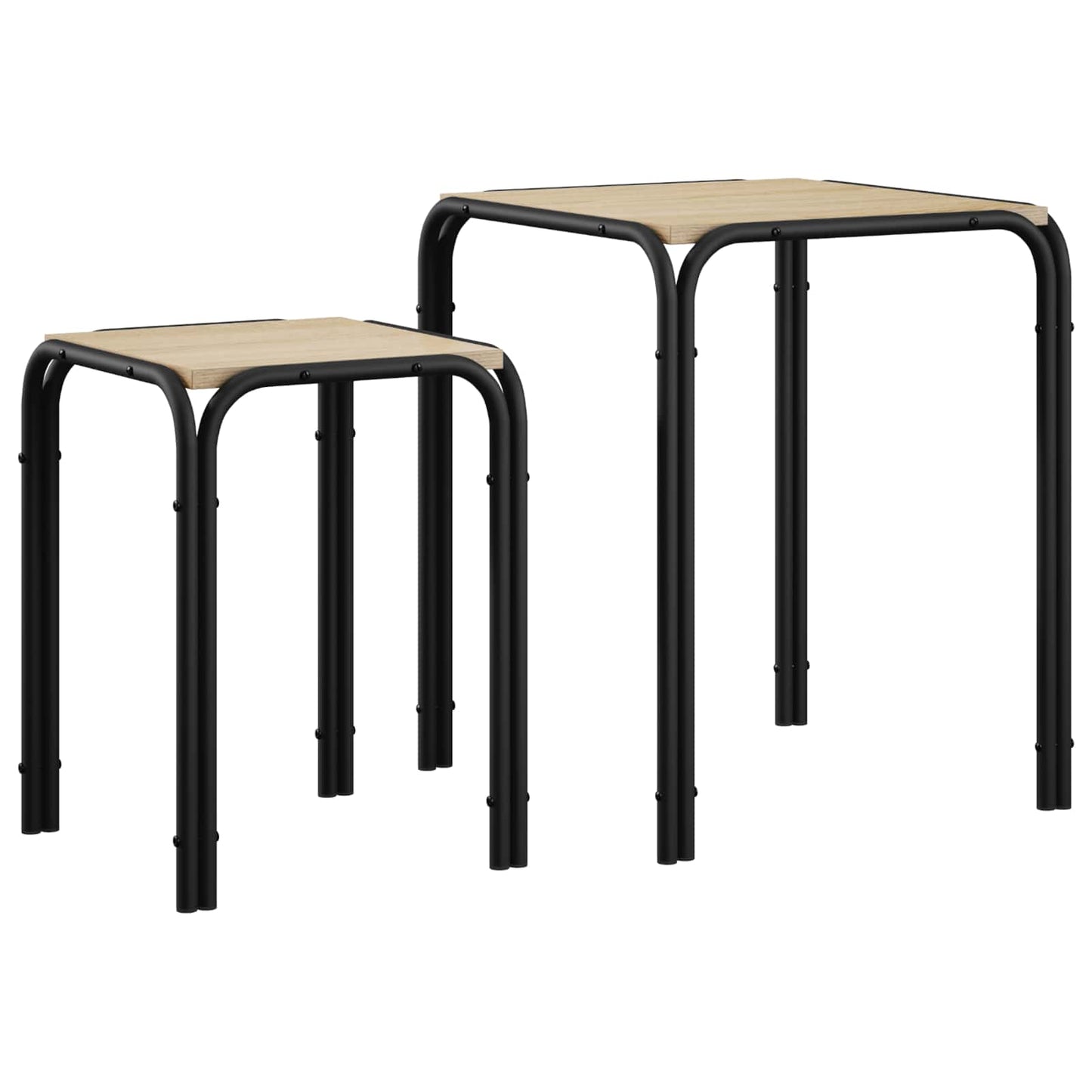 vidaXL Τραπεζάκι Πλευράς Sonoma Δρυς 41 x 40 x 50 εκ