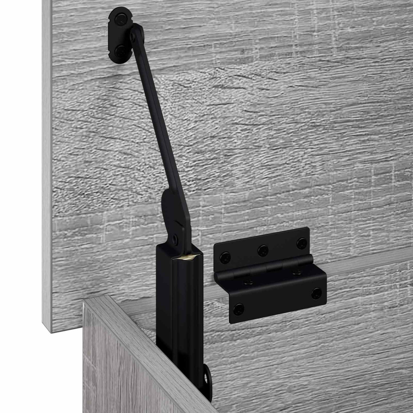 vidaXL Κουτί αποθήκευσης Γκρι Sonoma 80 x 40 x 49,5 εκ