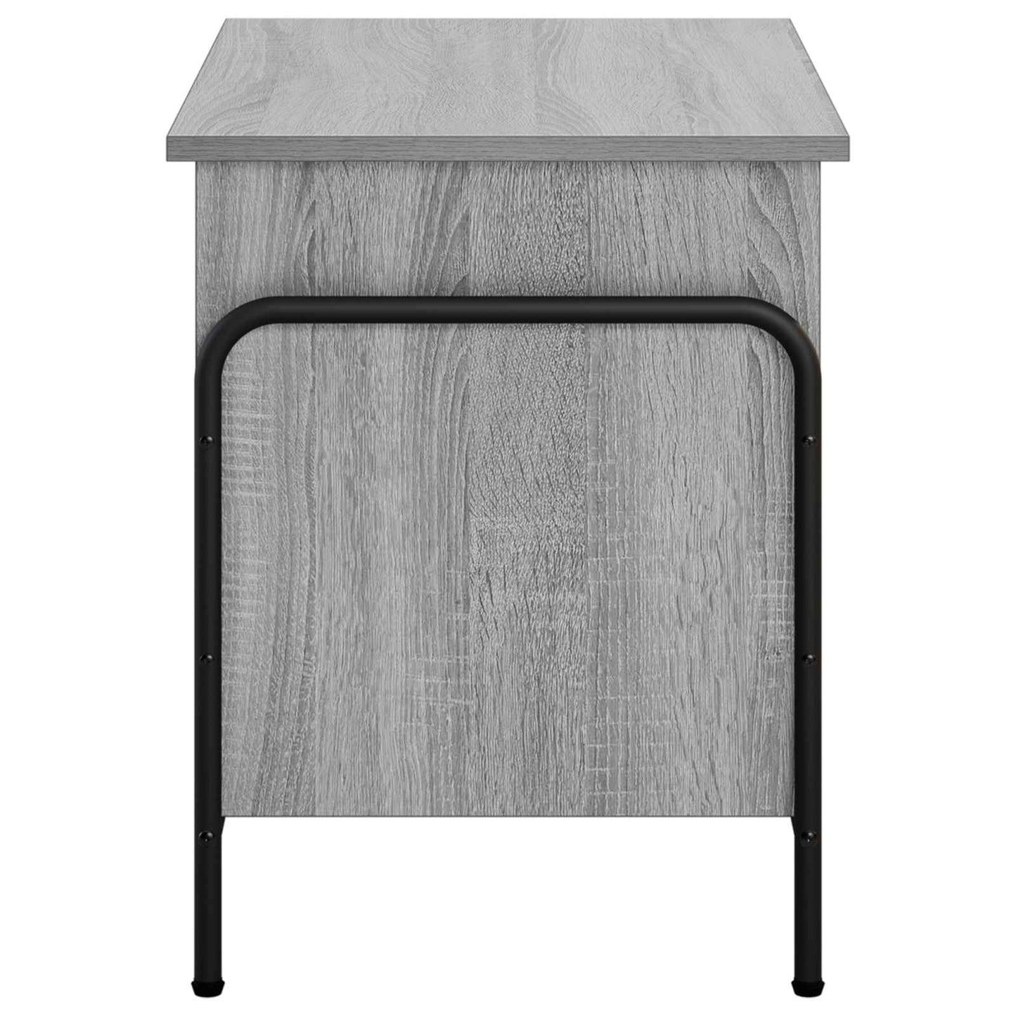 vidaXL Κουτί αποθήκευσης Γκρι Sonoma 80 x 40 x 49,5 εκ