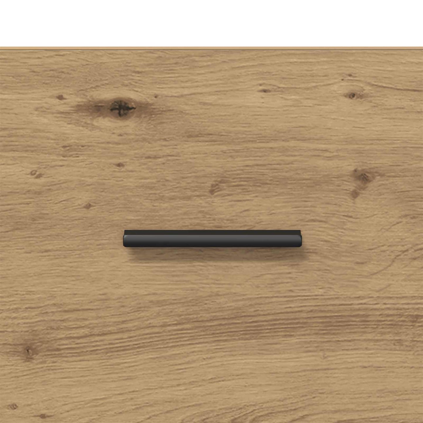 vidaXL Πλαϊνό γραφείο Artisan Δρυς 97 x 33 x 81 εκ Επεξεργασμένο Ξύλο