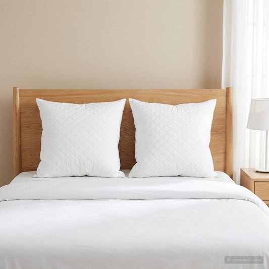 vidaXL Μαξιλάρι FULDA 2 τμχ. 60 x 60 cm 100% Πούπουλο και φτερό χήνας