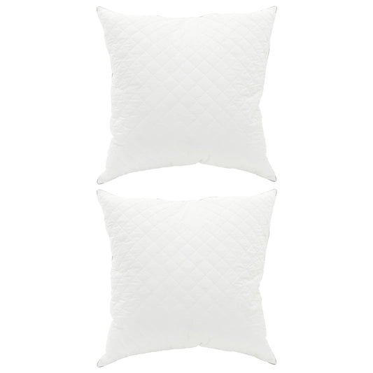 vidaXL Μαξιλάρι FULDA 2 τμχ. 80 x 80 cm 100% Πούπουλο και φτερό χήνας