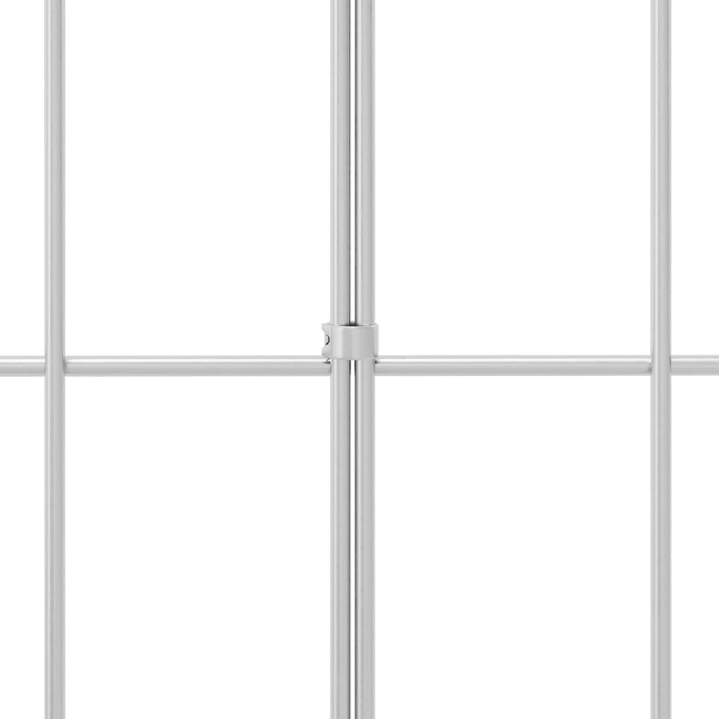vidaXL Πάνελ Φράχτη Κήπου 24 τμχ. 100 x 30 cm Γαλβανισμένος Χάλυβας