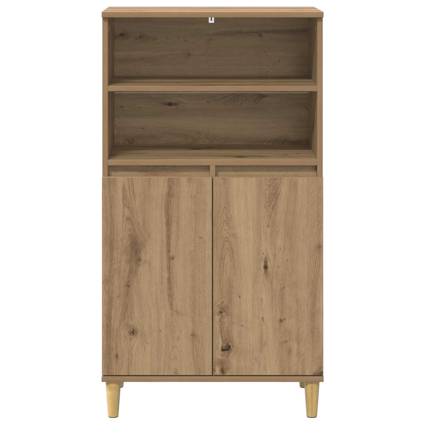 vidaXL Highboard Artisan Δρυς 60 x 36 x 110 εκ. Επεξεργασμένο Ξύλο