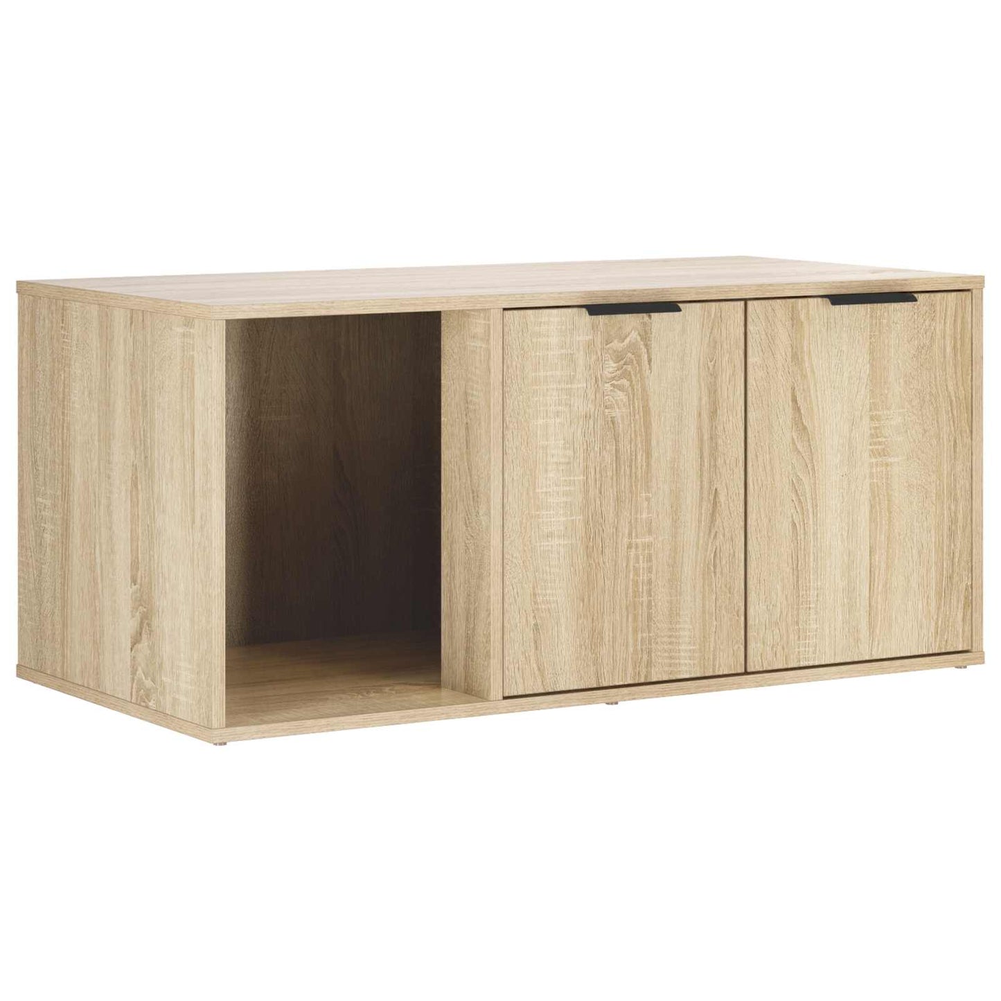vidaXL Έπιπλο Κλουβί Γάτας Sonoma Δρυς 100 x 49 x 45 εκ.
