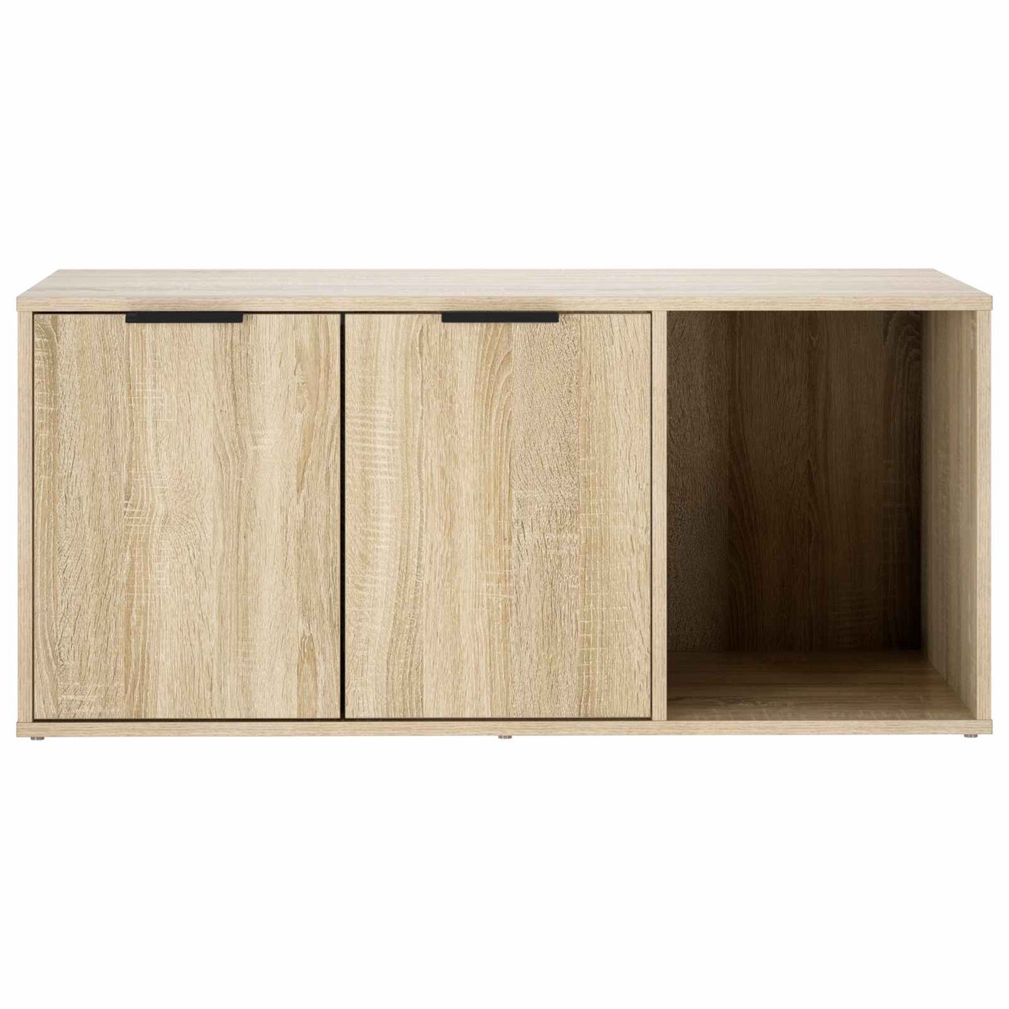 vidaXL Έπιπλο Κλουβί Γάτας Sonoma Δρυς 100 x 49 x 45 εκ.