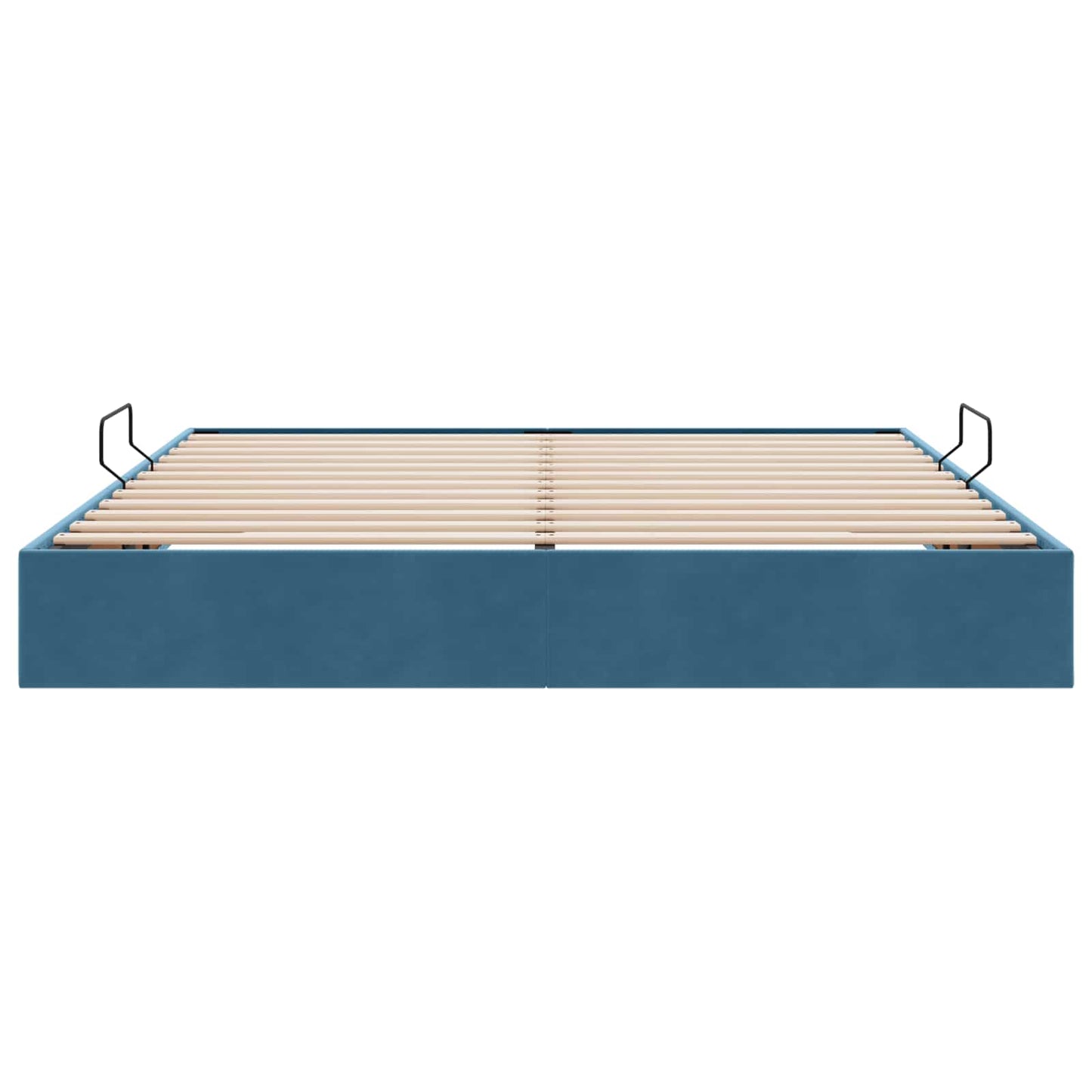 vidaXL Κρεβάτι Οθωμανικού Τύπου Σκούρο Μπλε 180 x 200 cm Βελούδο