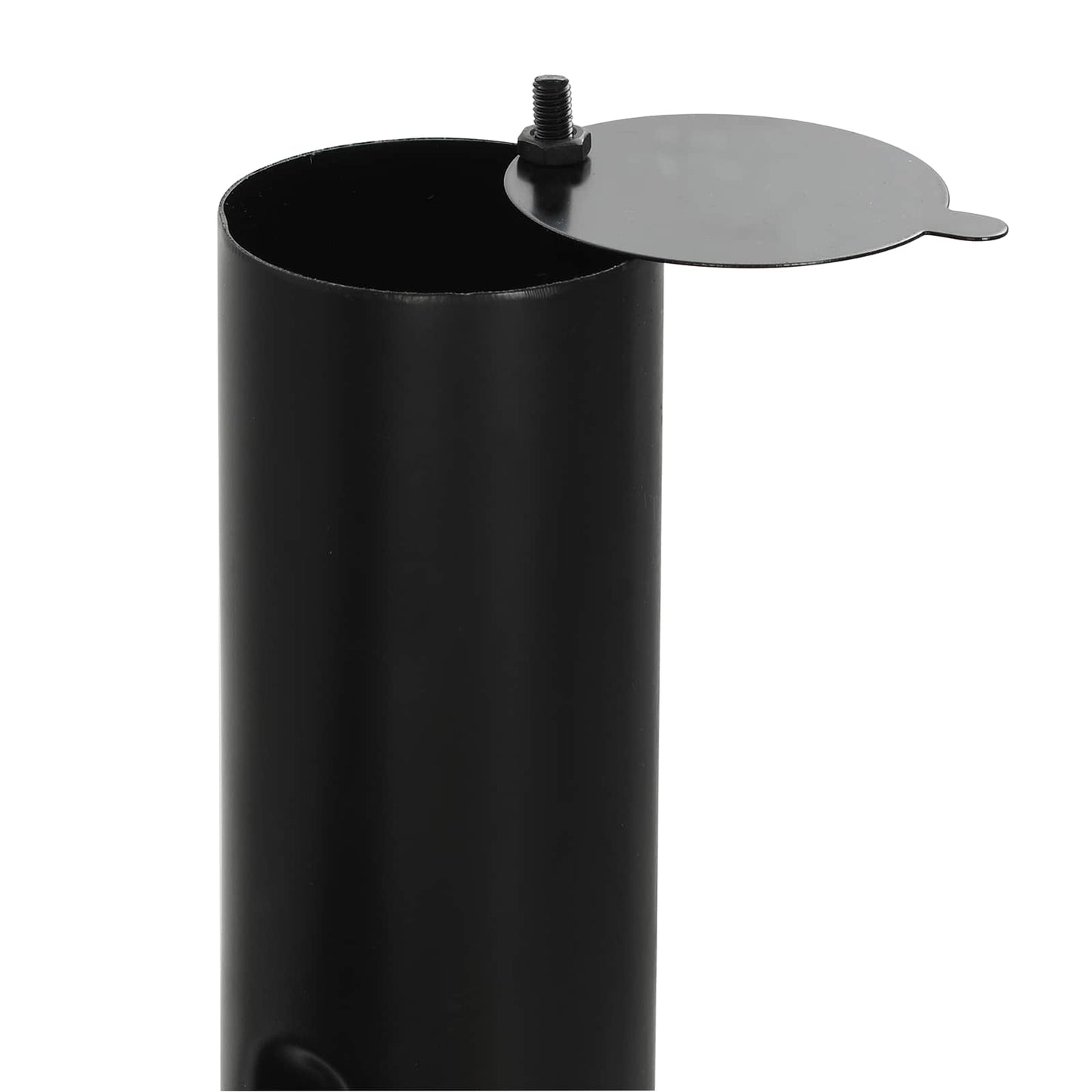 vidaXL Εξωτερική ψησταριά 104 x 58 x 114 εκ. Ατσάλι Μαύρο