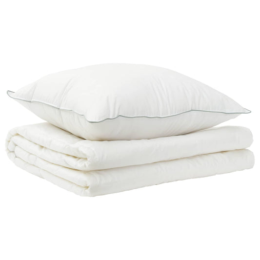 vidaXL Σέτ Παπλώματος και Μαξιλαριού 2 τμχ. 137x200 εκ. Καλοκαίρι
