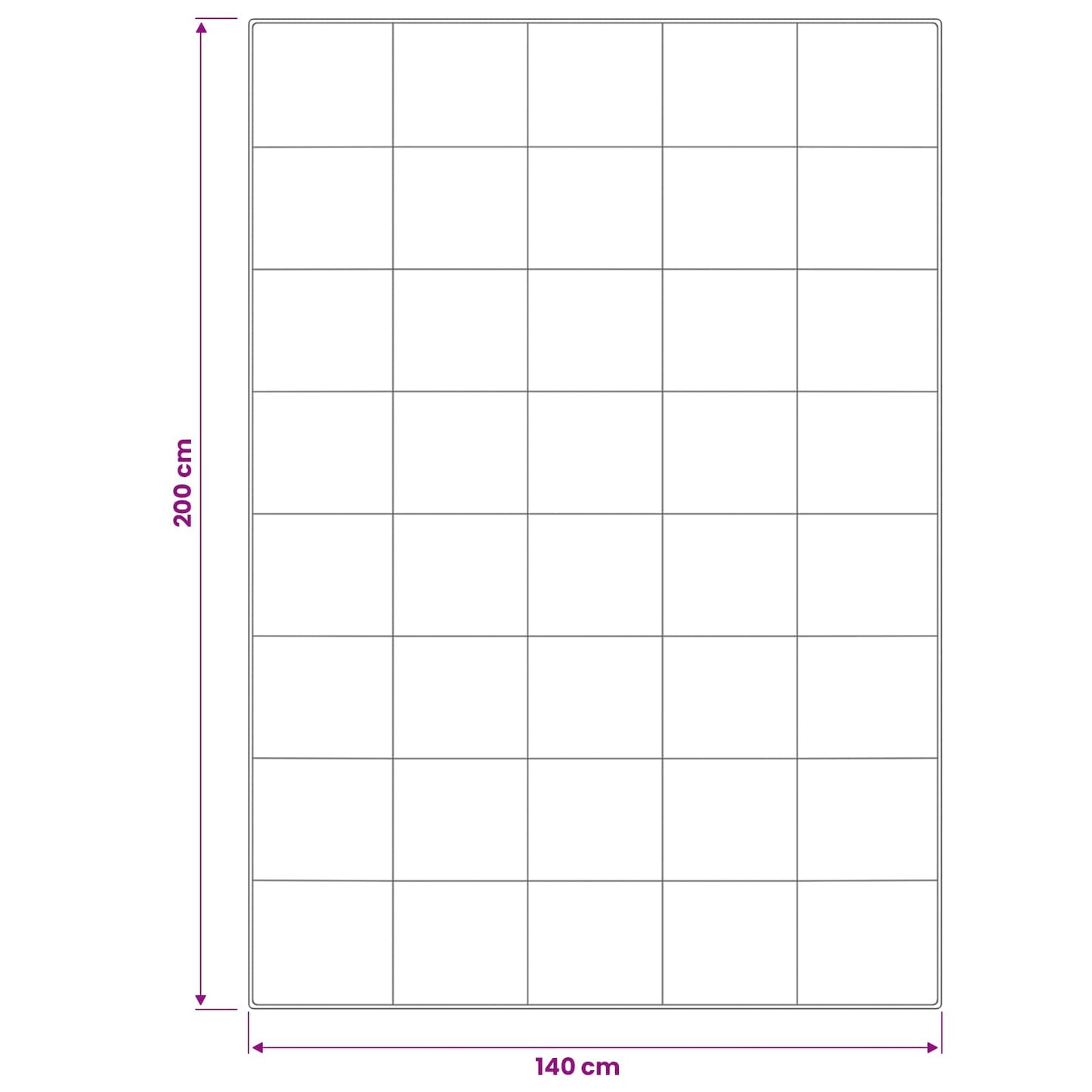 vidaXL Σέτ Παπλώματος και Μαξιλαριού 2 τμχ. 140x200 εκ. 4 Εποχές Μαλλί