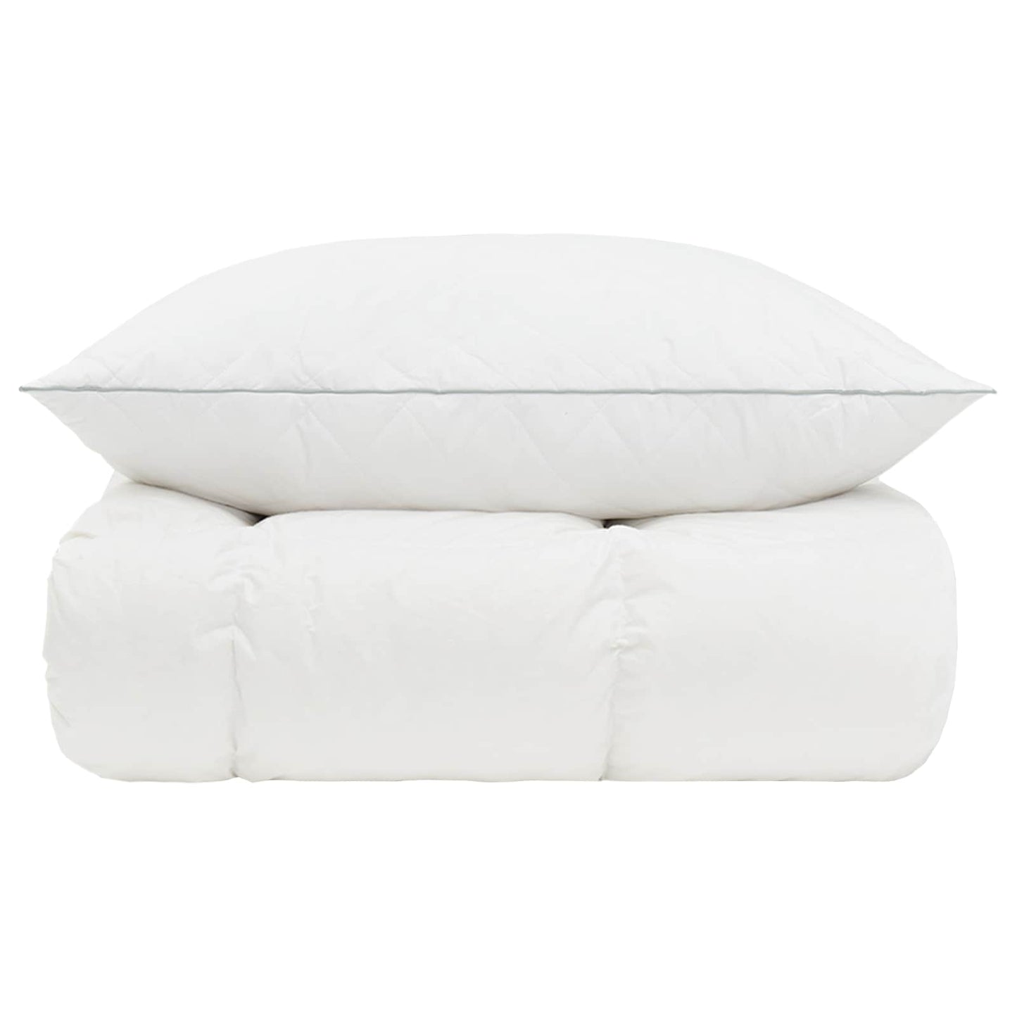 vidaXL Σετ πάπλωμα 90% χήνας FULDA 2 τμχ. 135 x 200 cm Όλες οι εποχές