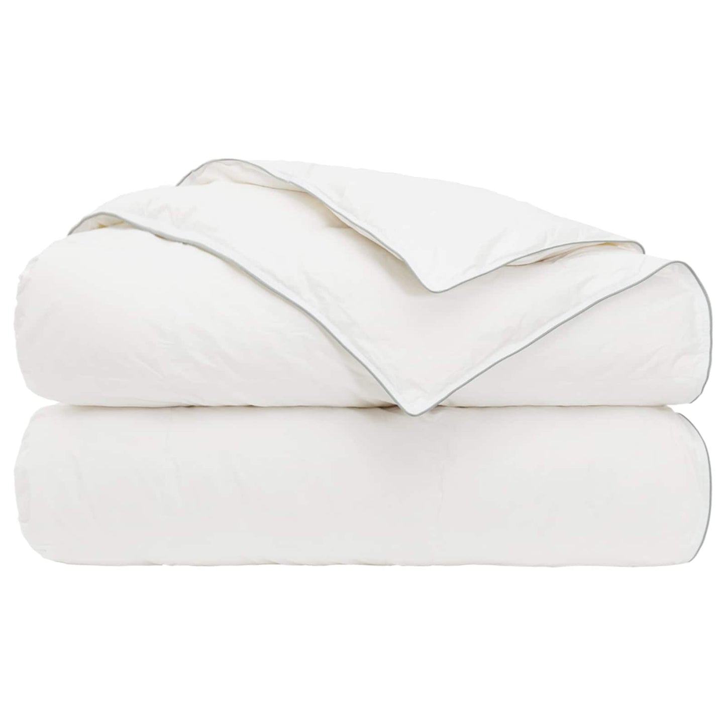 vidaXL Πάπλωμα FULDA 220 x 240 cm 4 Εποχές 310 GSM 90% Χήνας Λευκό