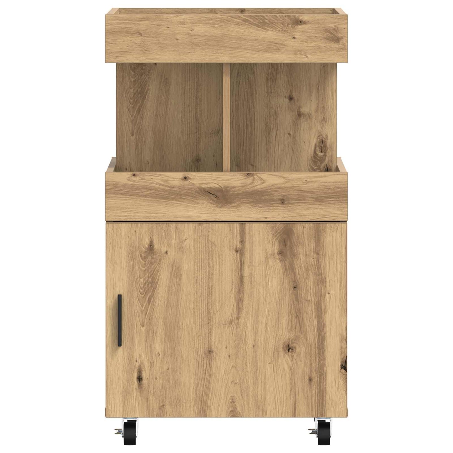 vidaXL Καρότσι μπαρ Artisan Δρυς 50 x 41 x 89 cm Επεξεργασμένο Ξύλο