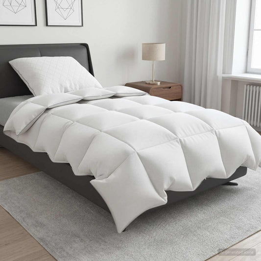vidaXL Σετ πάπλωμα 90% χήνας FULDA 2 τμχ. 140 x 200 cm Όλες οι εποχές