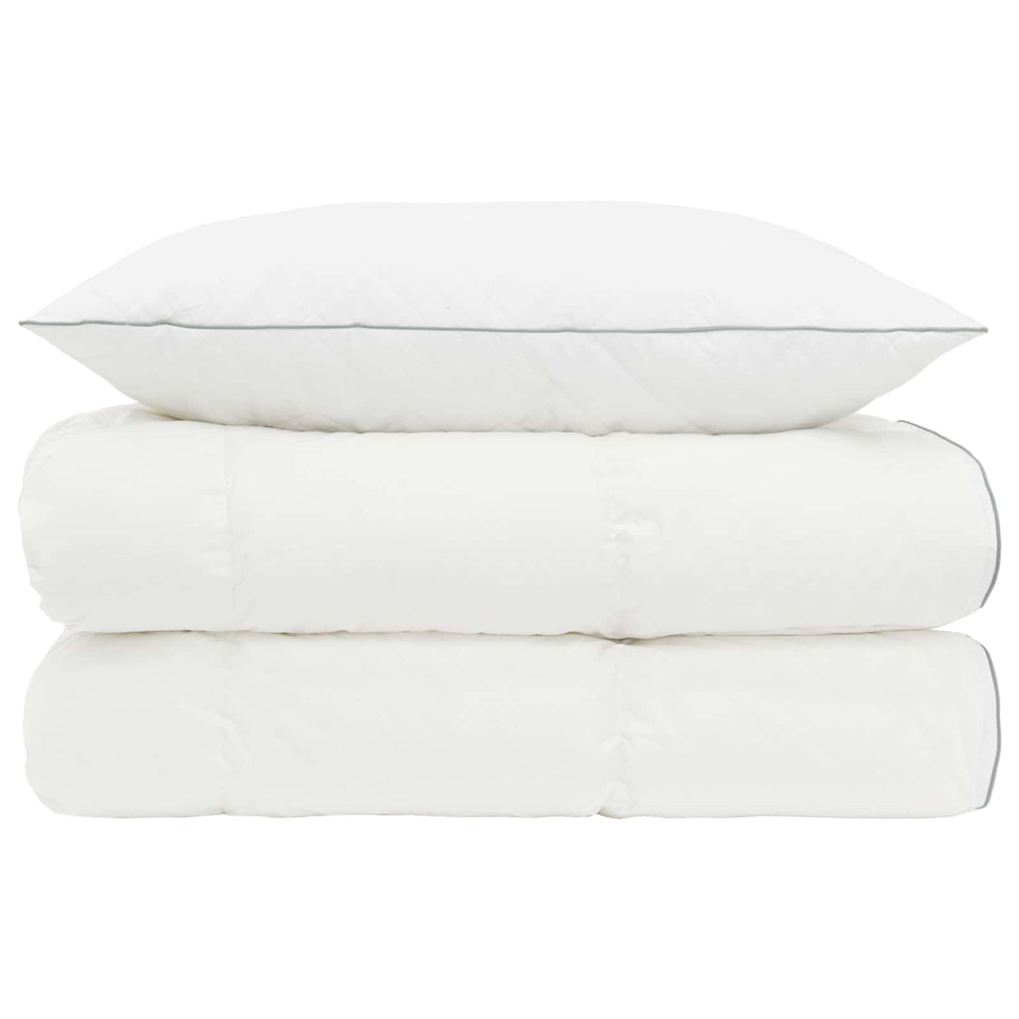 vidaXL Σετ πάπλωμα 90% χήνας FULDA 2 τμχ. 152 x 203 cm Όλες οι εποχές