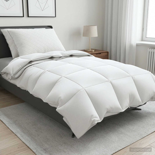 vidaXL Σετ πάπλωμα 90% χήνας FULDA 3 τμχ. 155 x 220 cm Όλες οι εποχές