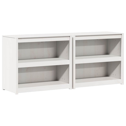 vidaXL Ντουλάπι Κουζίνας Εξωτερικού Χώρου MEPPEL 2 pcs Λευκό